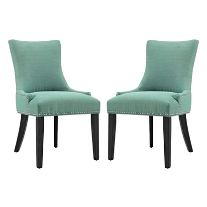 Marquis Dining Side Chair Fabric Set of 2