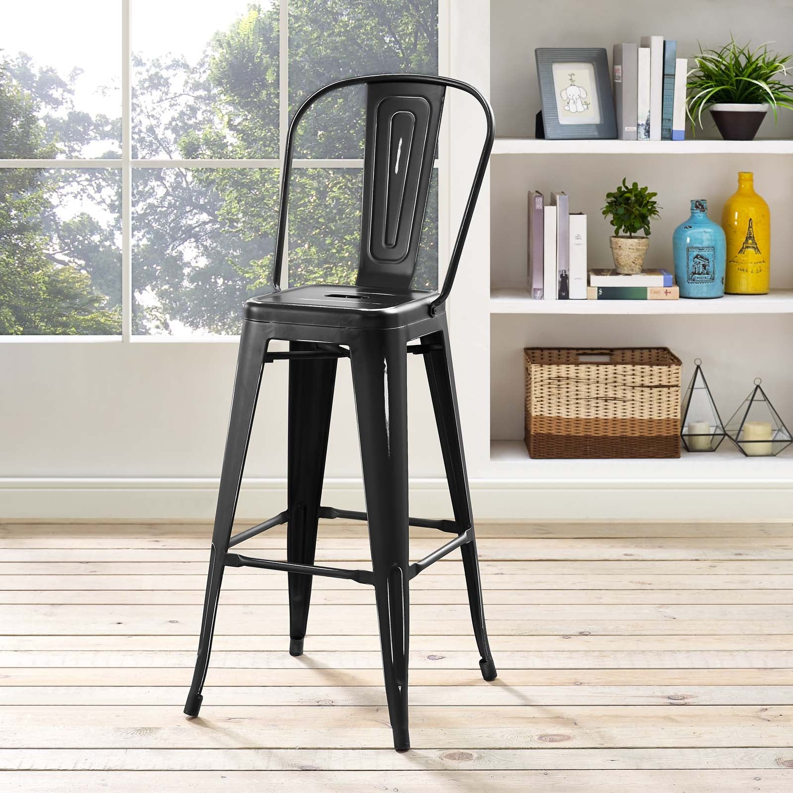 Promenade Metal Bar Side Stool