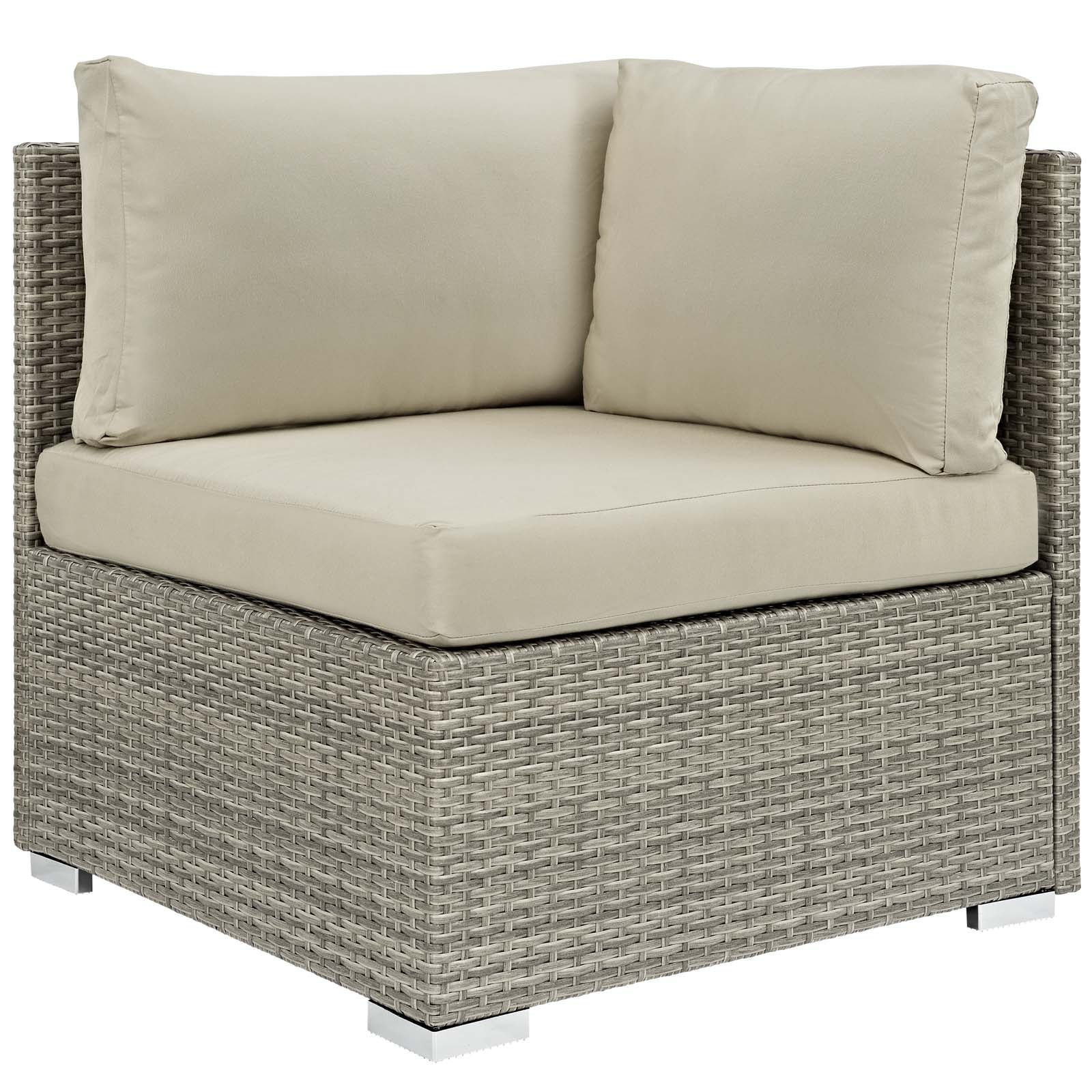 Repose Sunbrella® Fabric Outdoor Patio Corner