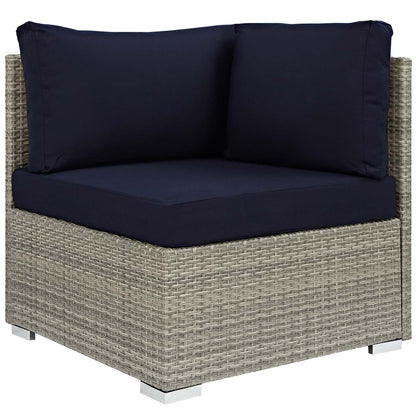 Repose Sunbrella® Fabric Outdoor Patio Corner
