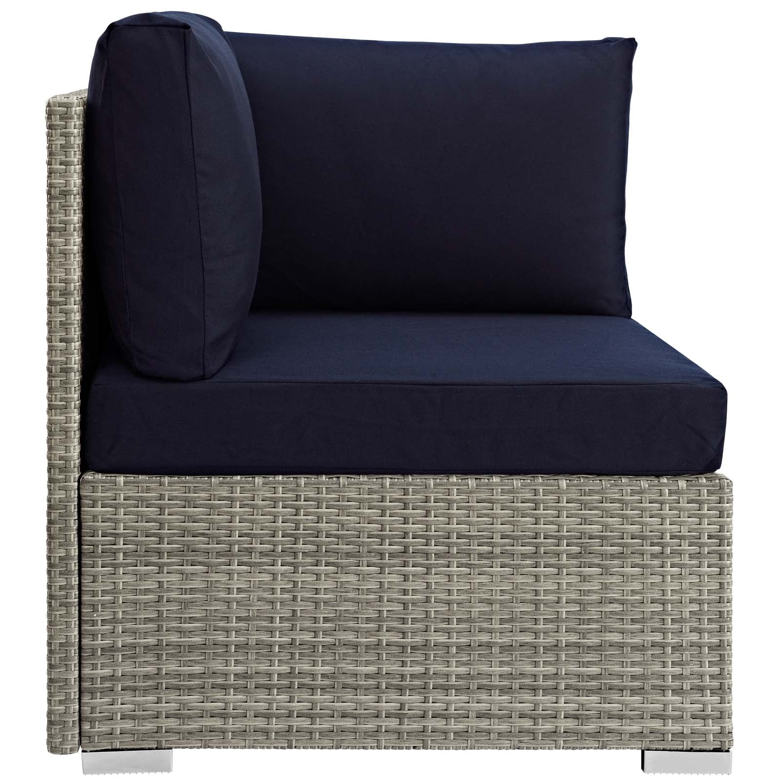 Repose Sunbrella® Fabric Outdoor Patio Corner