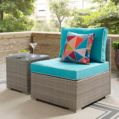Repose Outdoor Patio Armless Chair