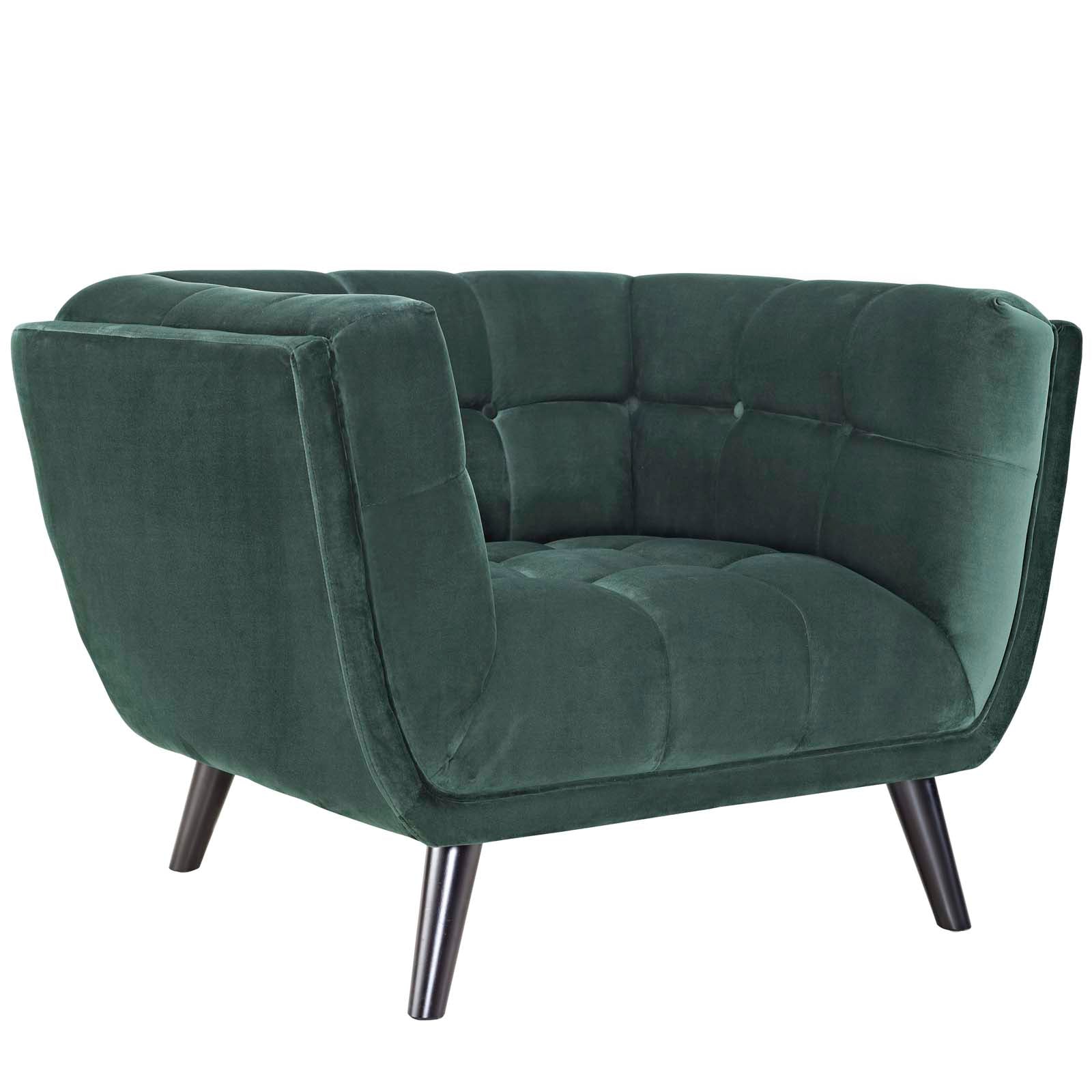 Bestow 2 Piece Performance Velvet Loveseat and Armchair Set