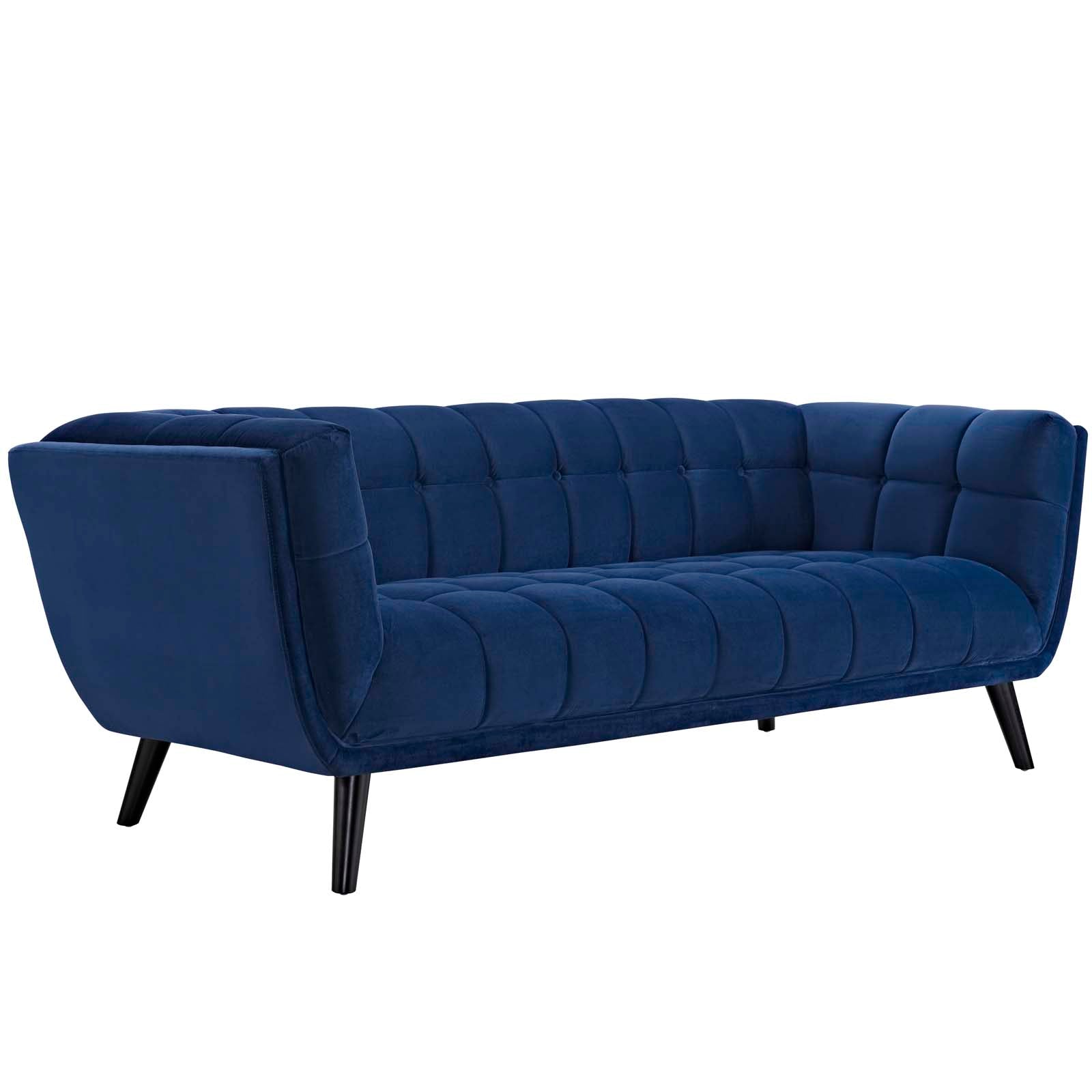 Bestow 2 Piece Performance Velvet Sofa and Armchair Set