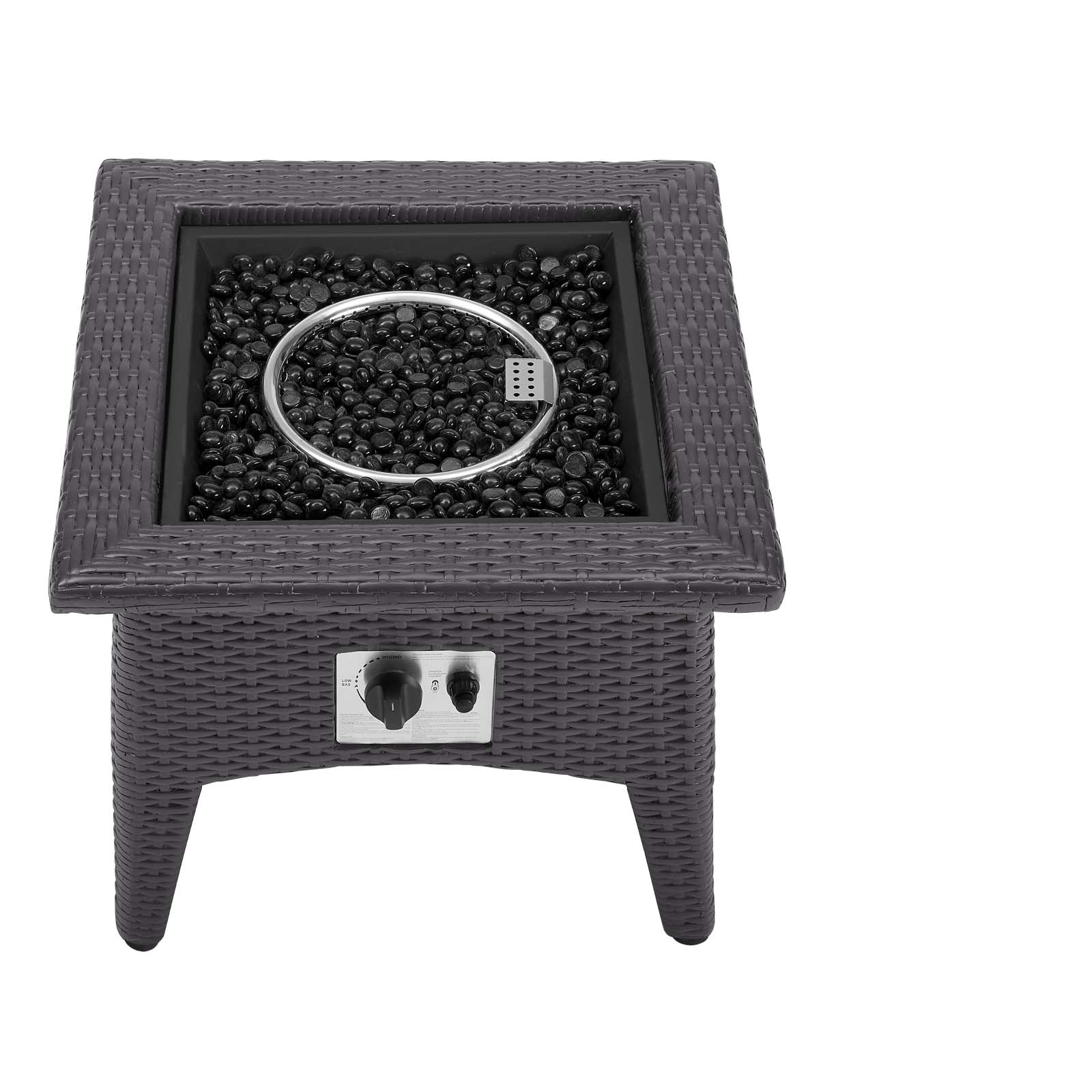 Vivacity Outdoor Patio Fire Pit Table