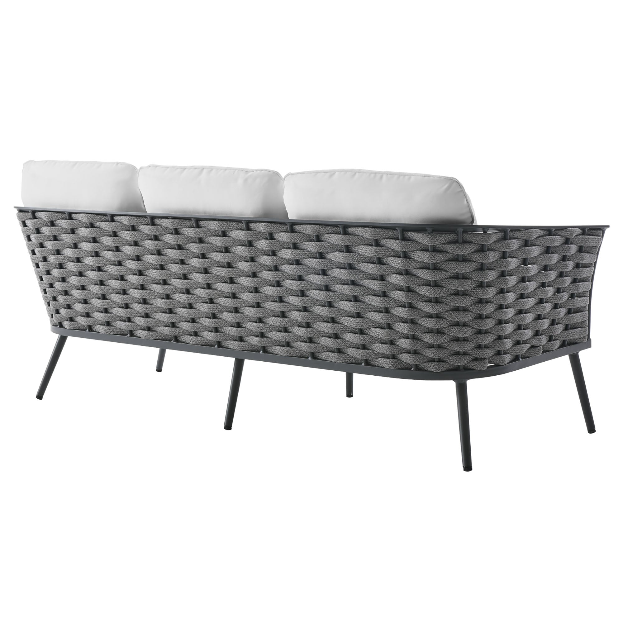 Stance Outdoor Patio Aluminum Sofa