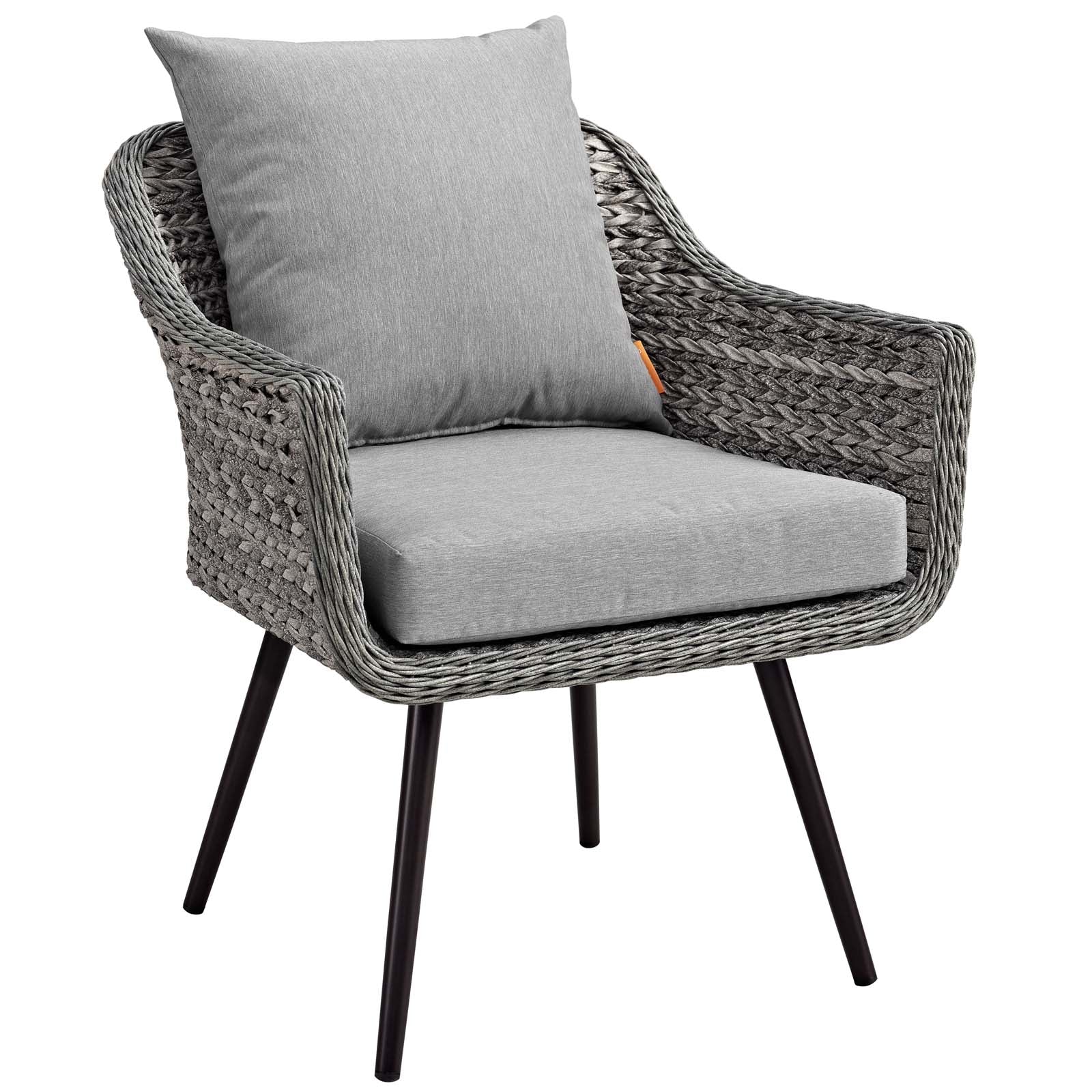 Endeavor Outdoor Patio Wicker Rattan Armchair