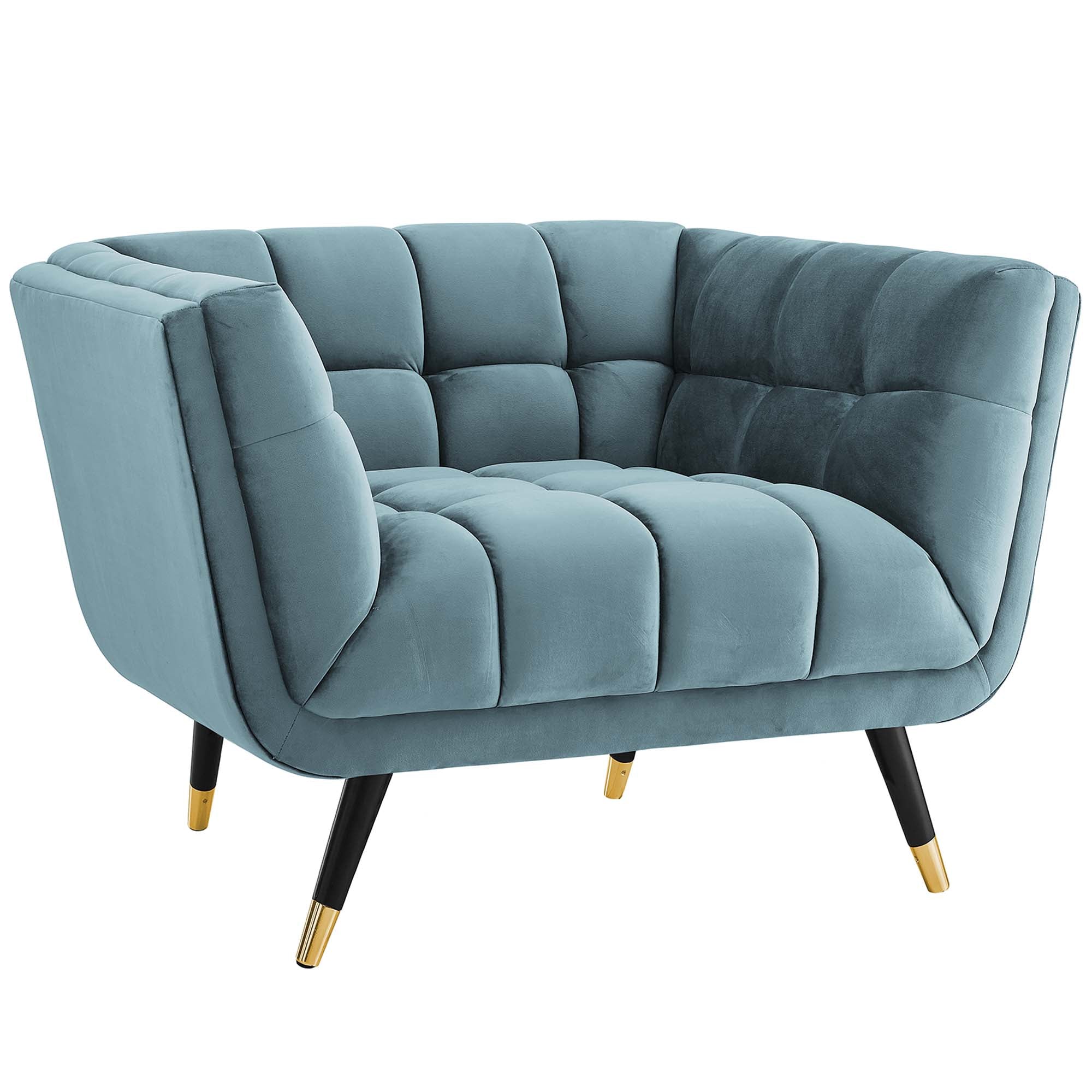 Adept Performance Velvet Armchair