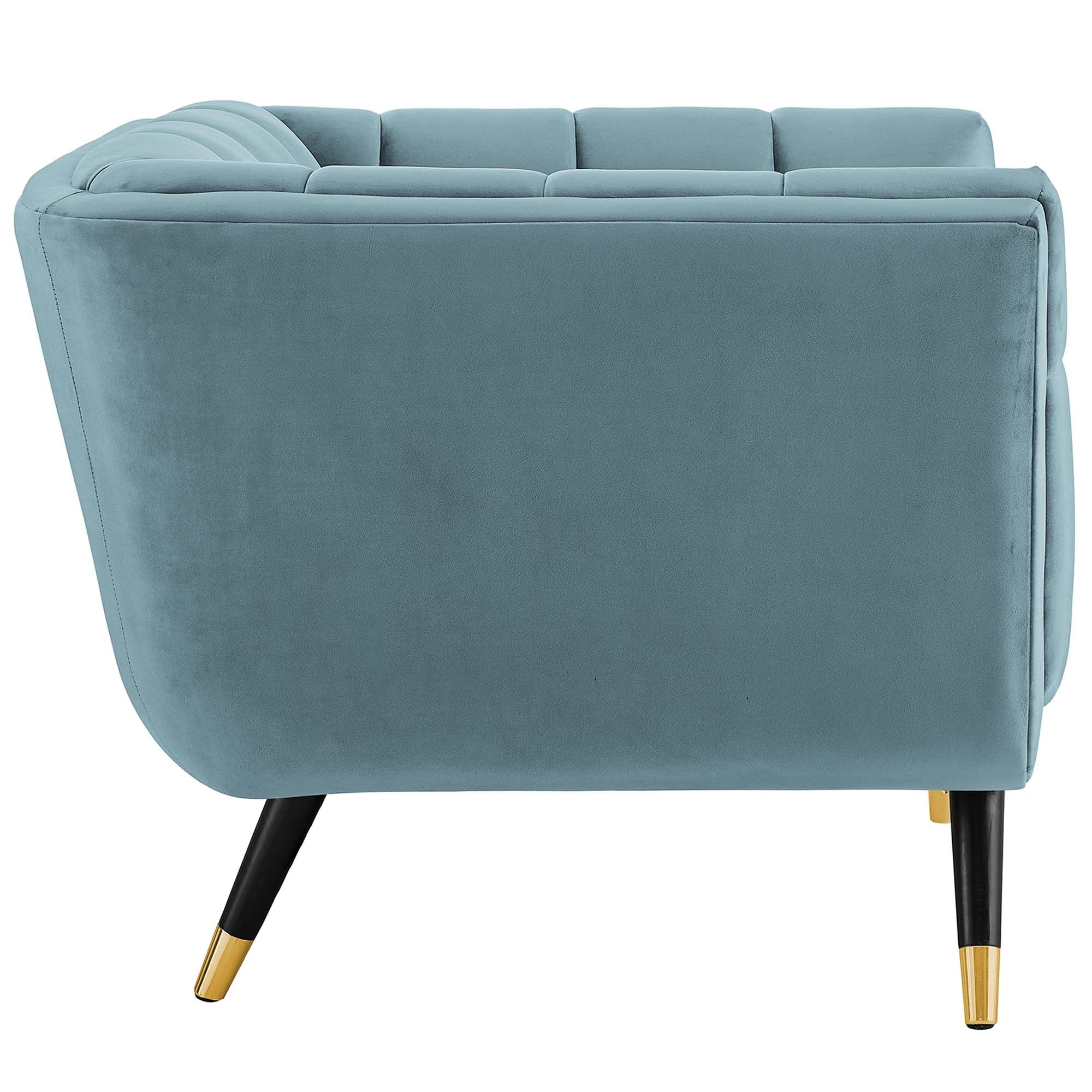 Adept Performance Velvet Armchair