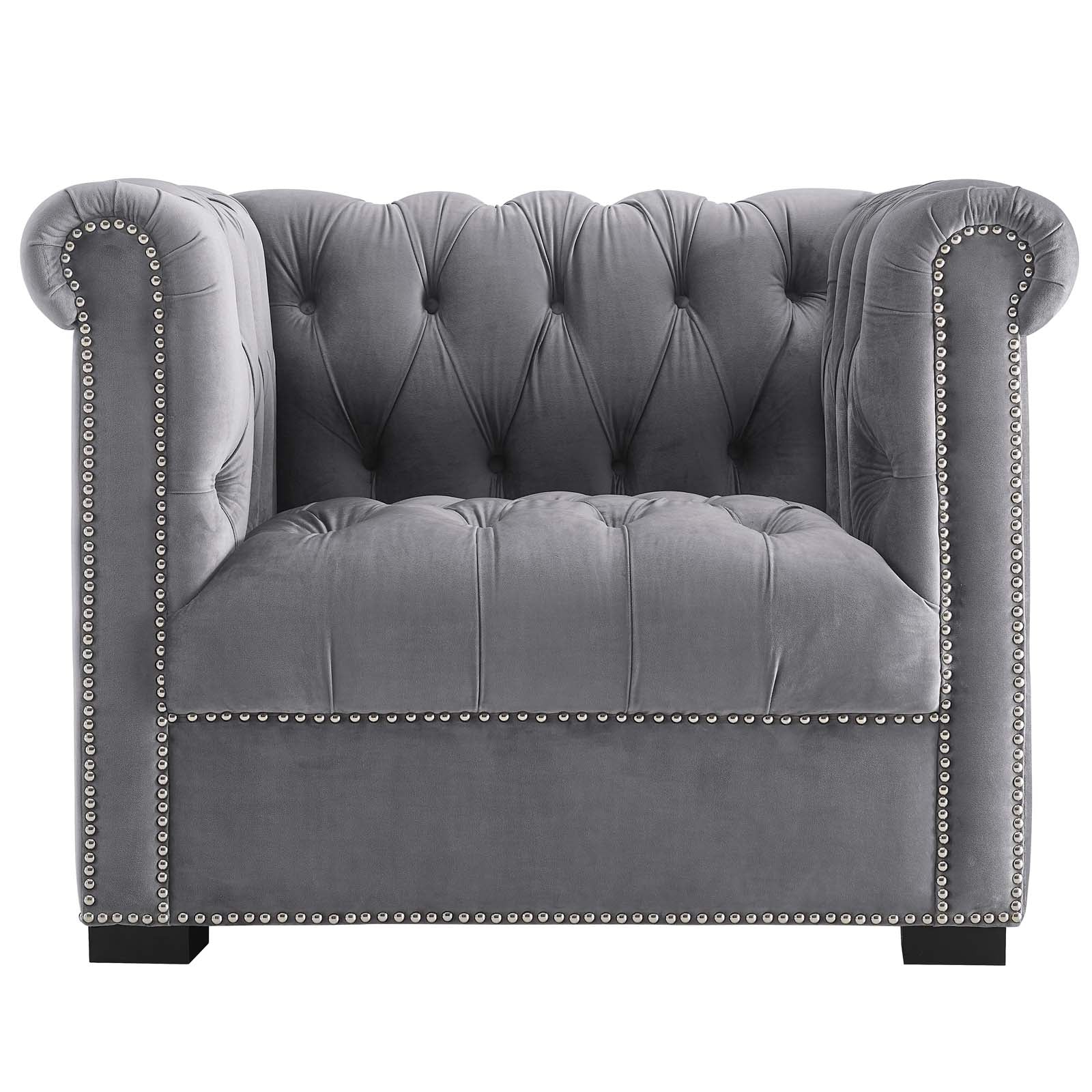 Heritage Performance Velvet Armchair