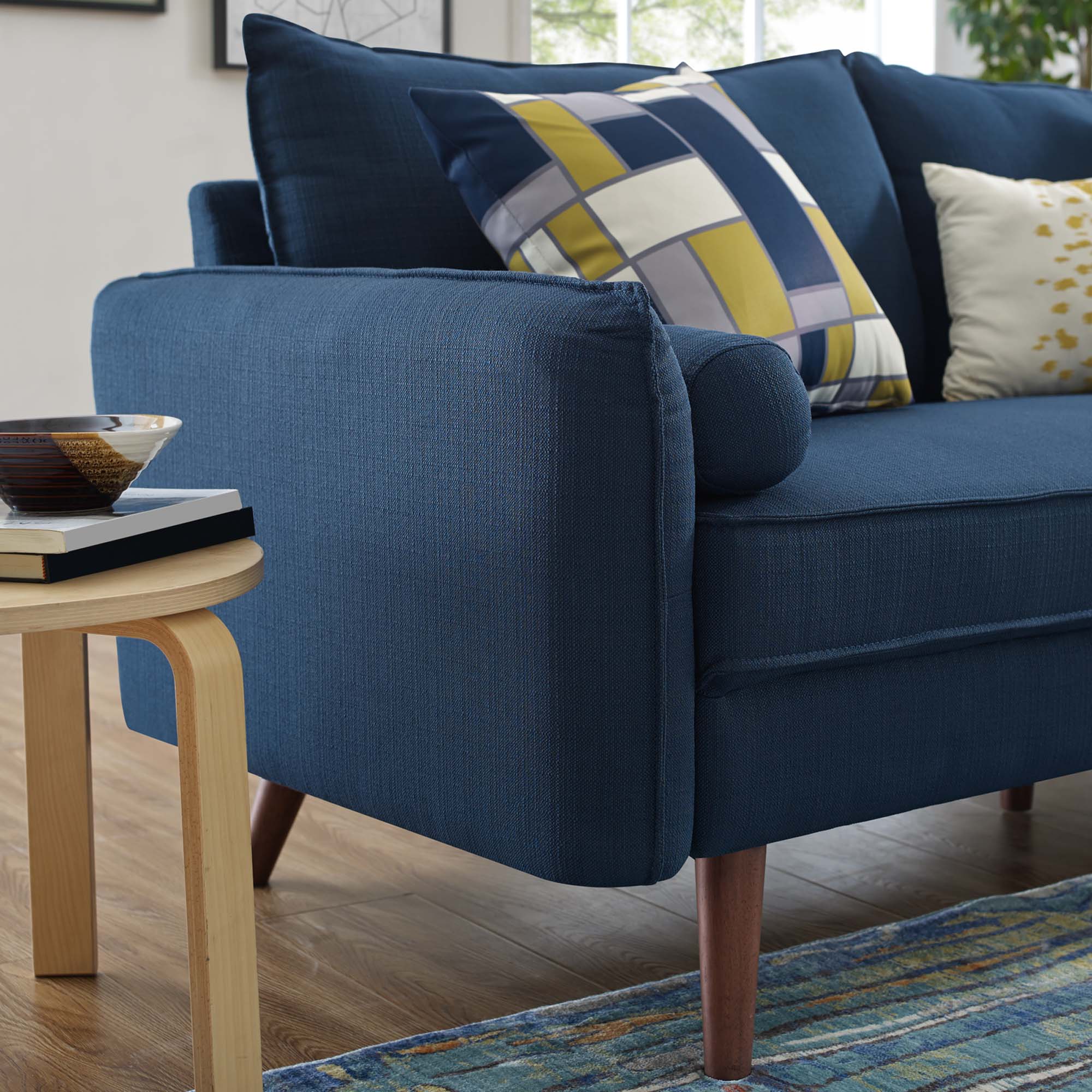 Revive Upholstered Fabric Loveseat