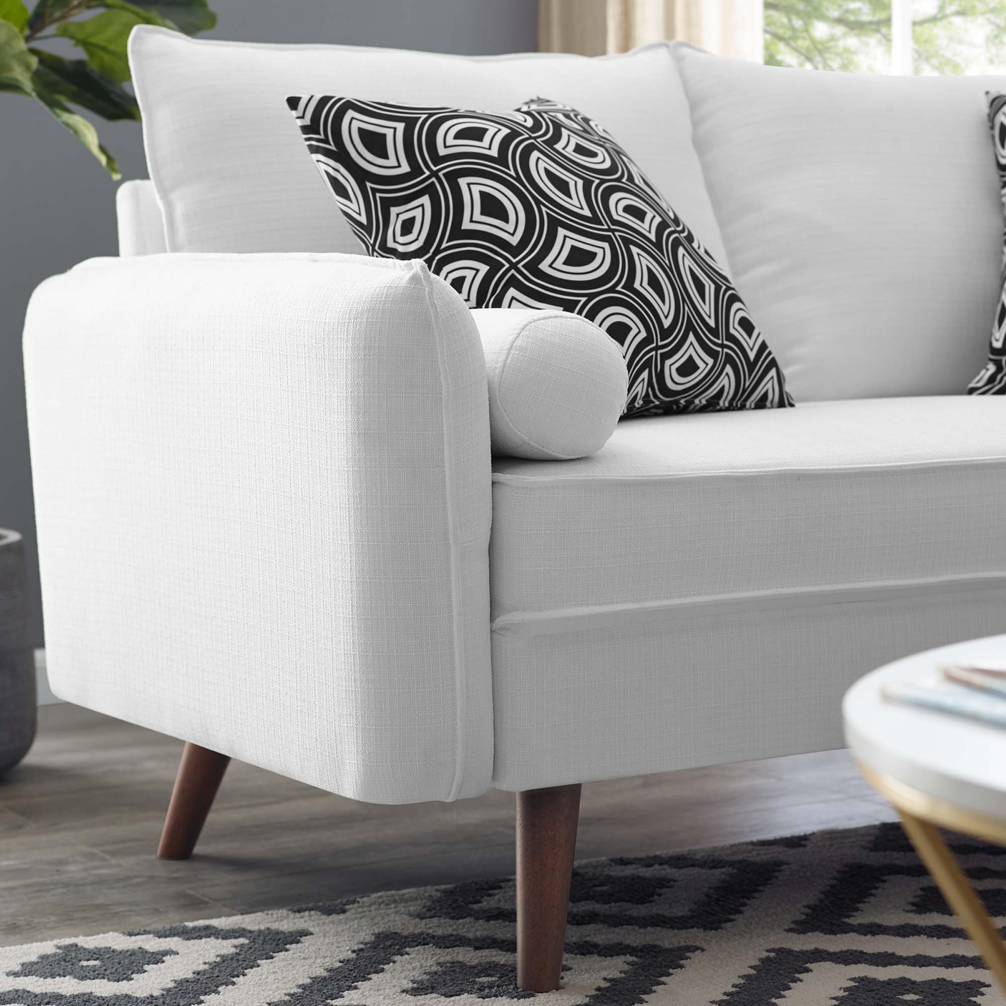 Revive Upholstered Fabric Loveseat