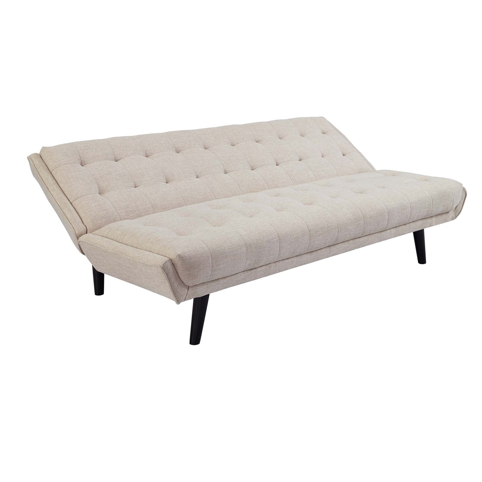 Glance Tufted Convertible Fabric Sofa Bed