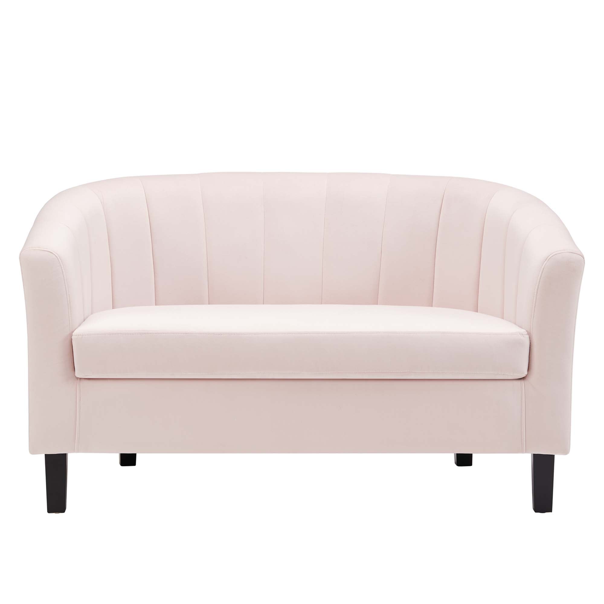 Prospect Channel Tufted Performance Velvet Loveseat