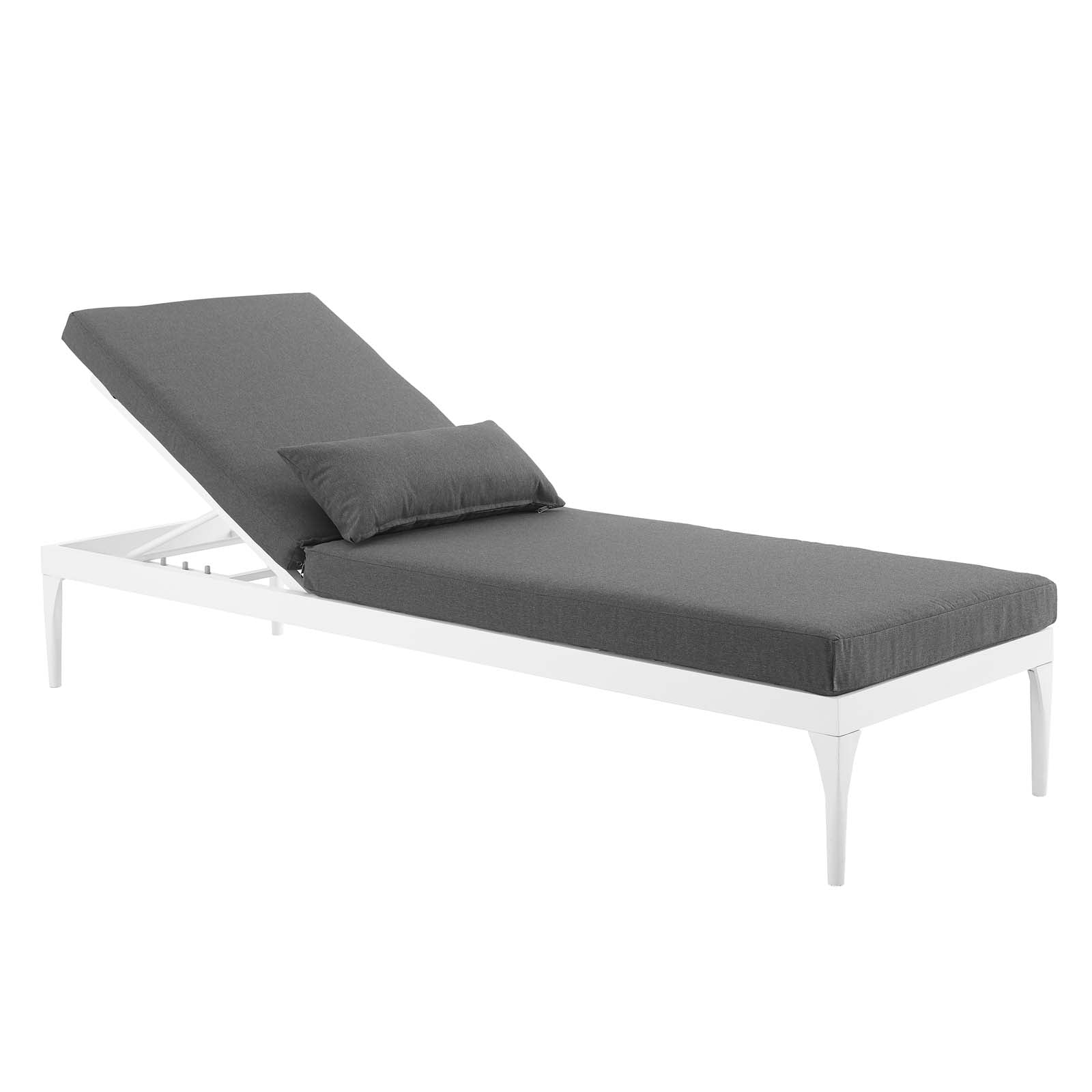 Perspective Cushion Outdoor Patio Chaise Lounge Chair