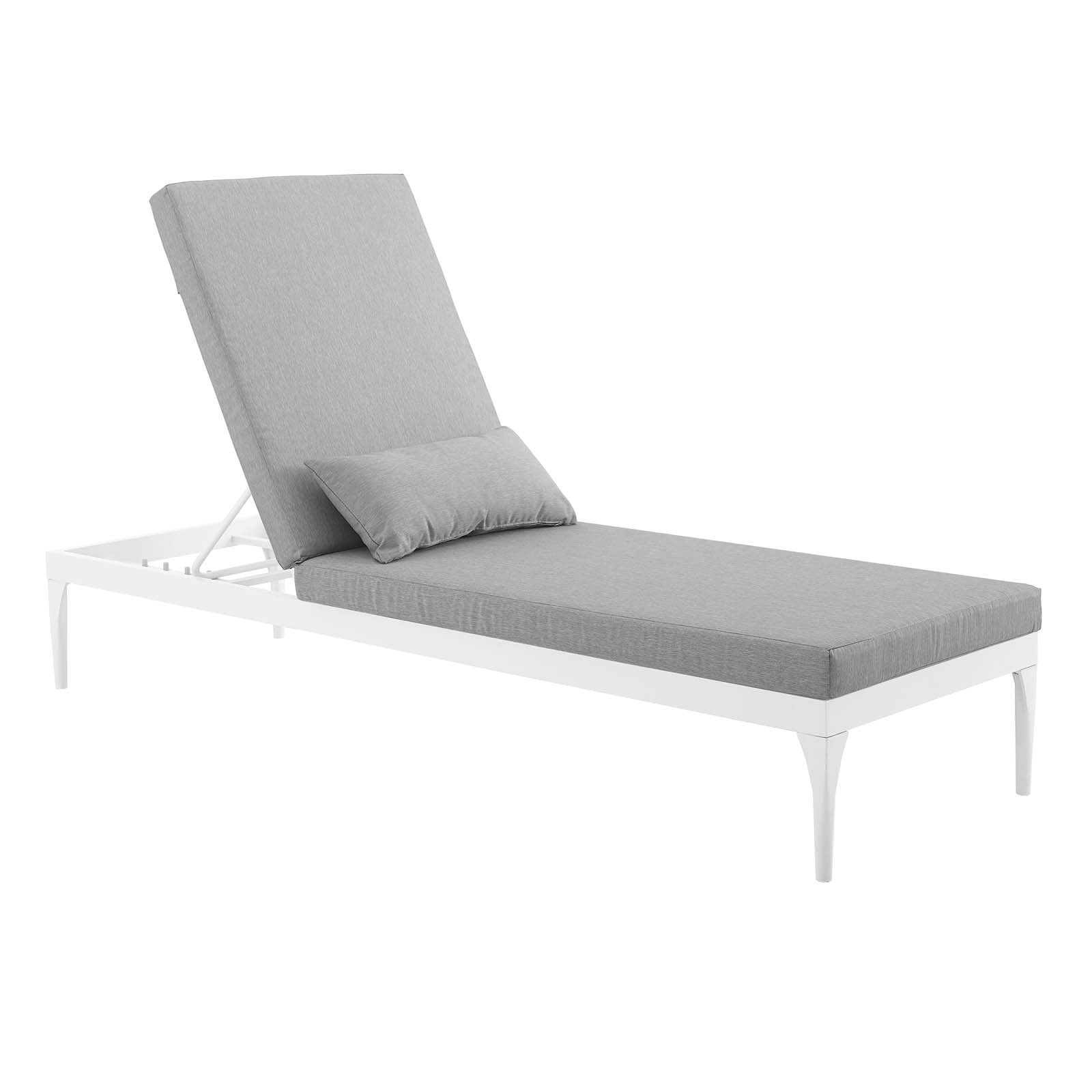 Perspective Cushion Outdoor Patio Chaise Lounge Chair