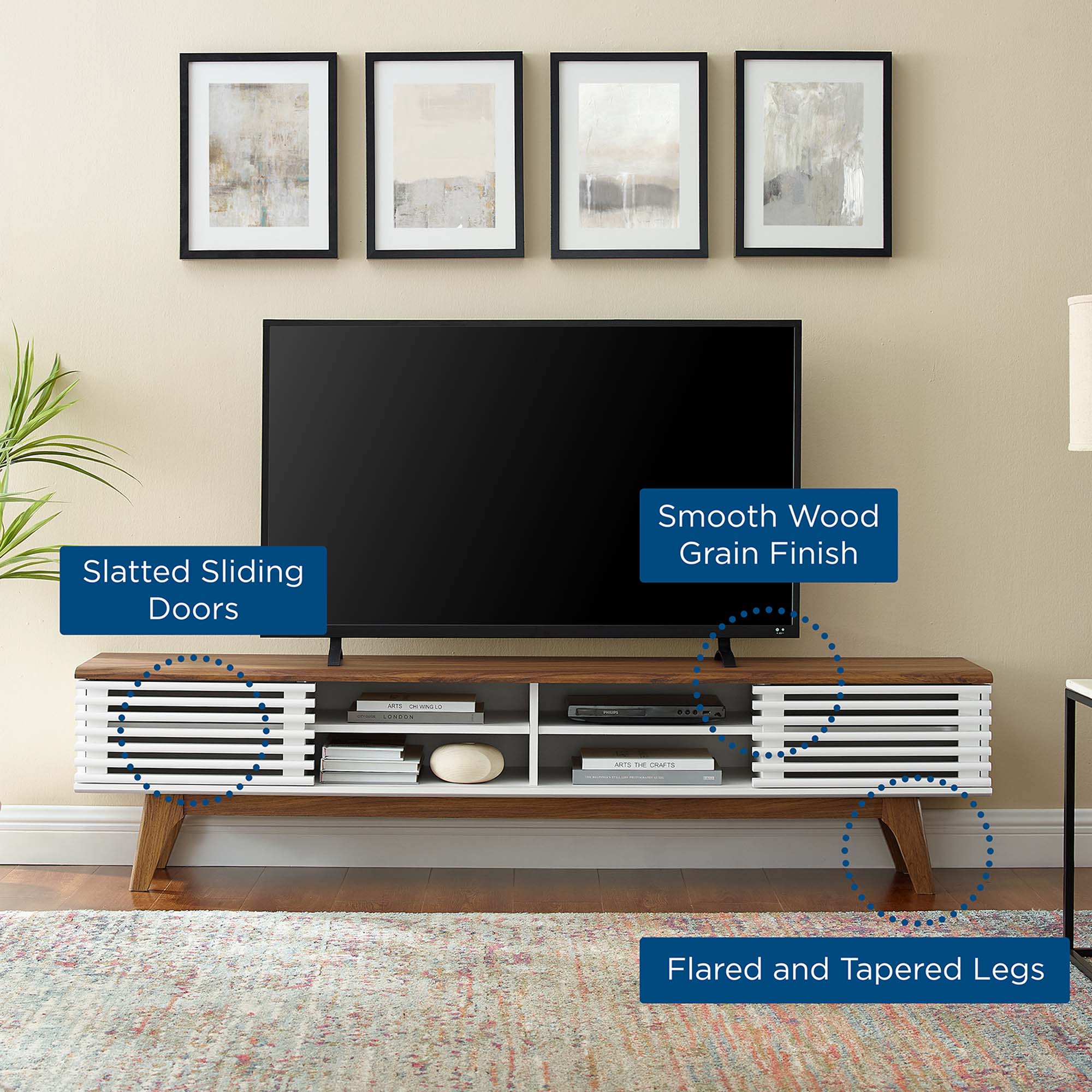 Render 70" Entertainment Center TV Stand