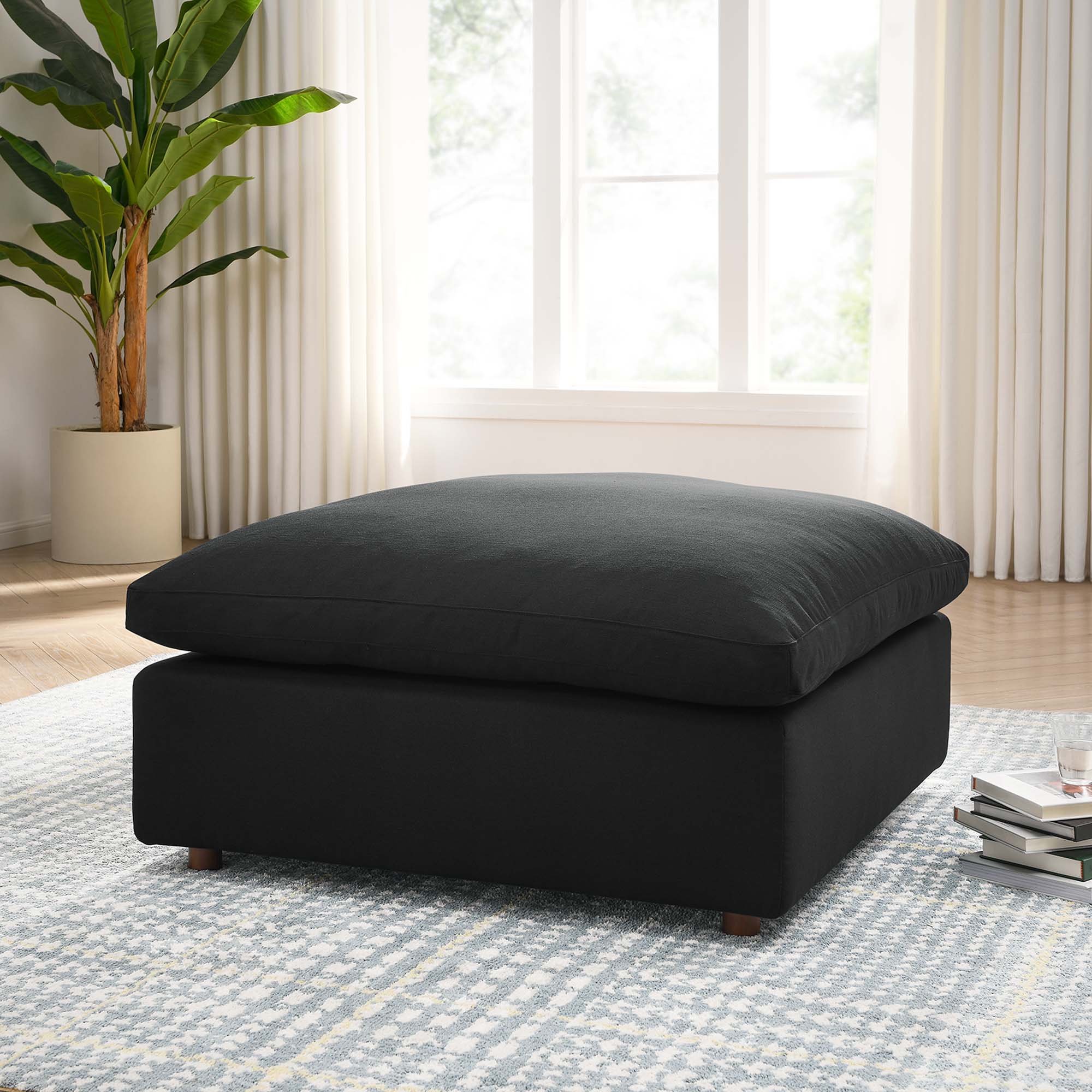 Commix Down Filled Overstuffed Ottoman