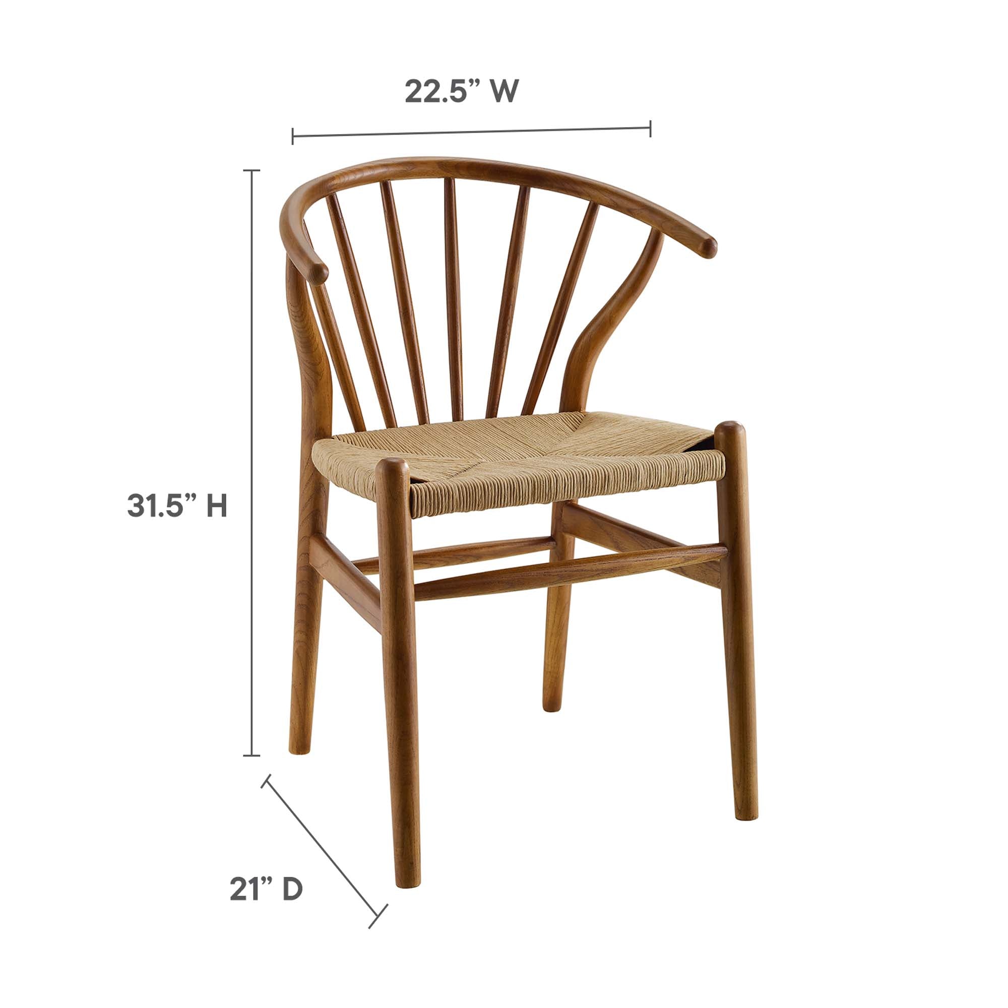 Flourish Spindle Wood Dining Side Chair