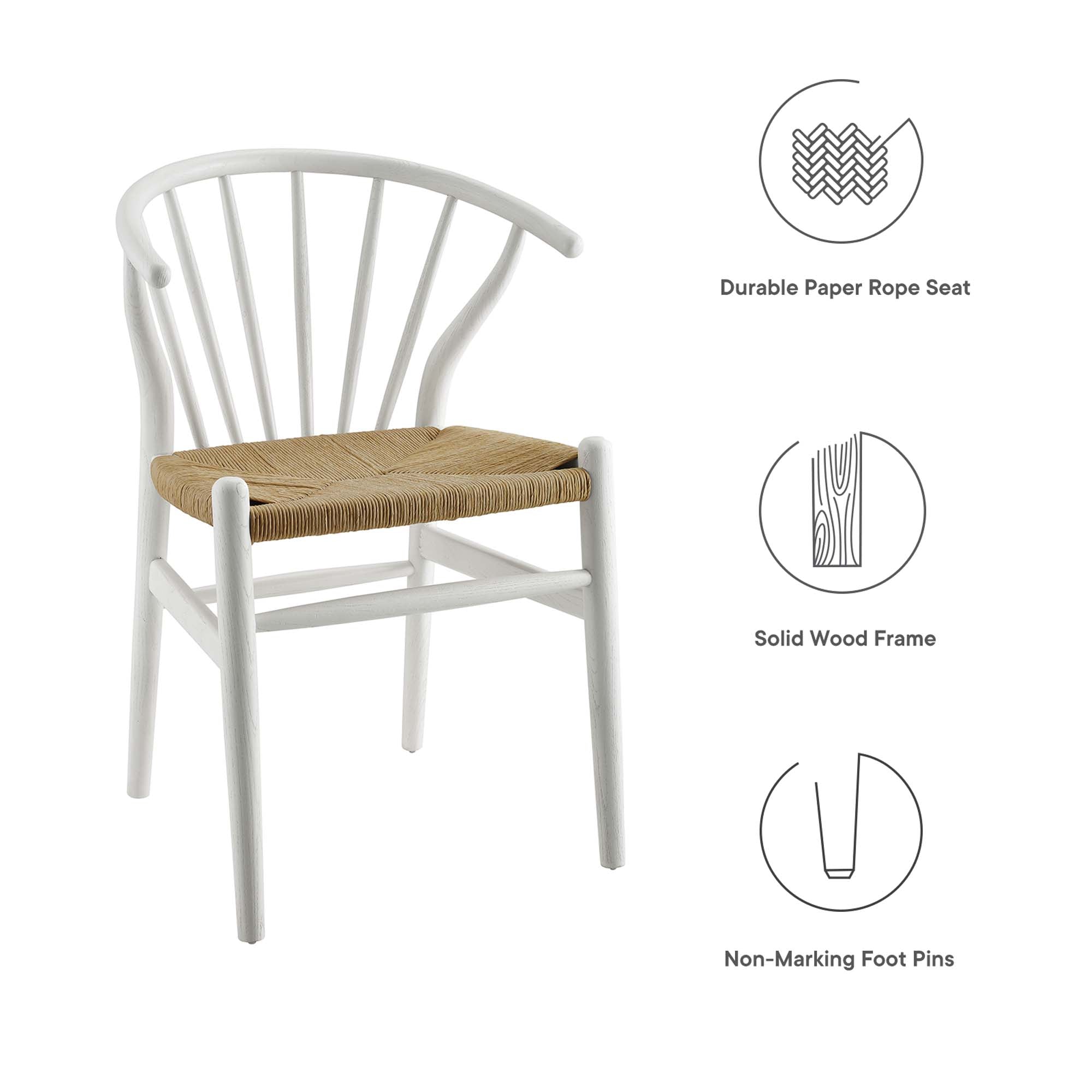 Flourish Spindle Wood Dining Side Chair