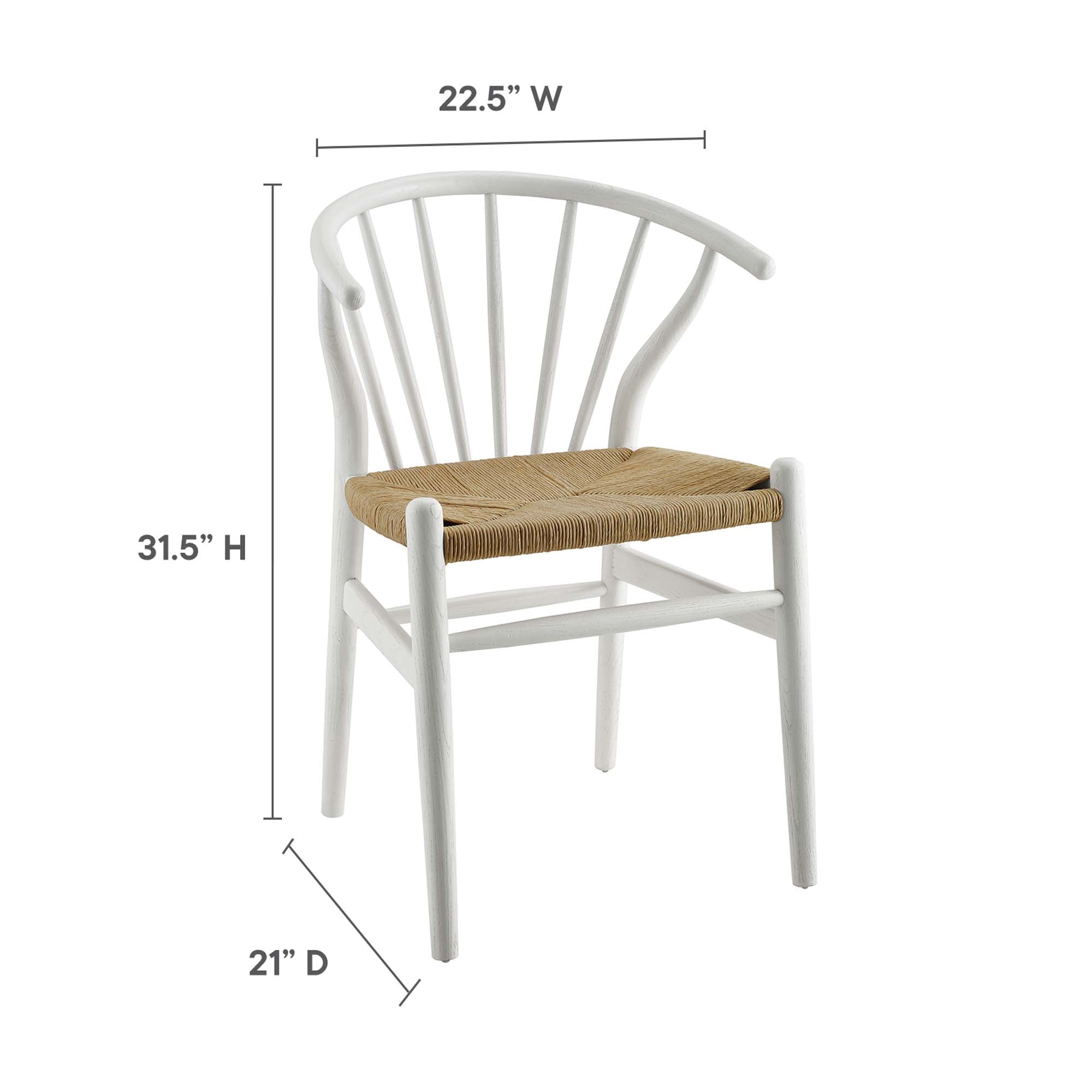 Flourish Spindle Wood Dining Side Chair