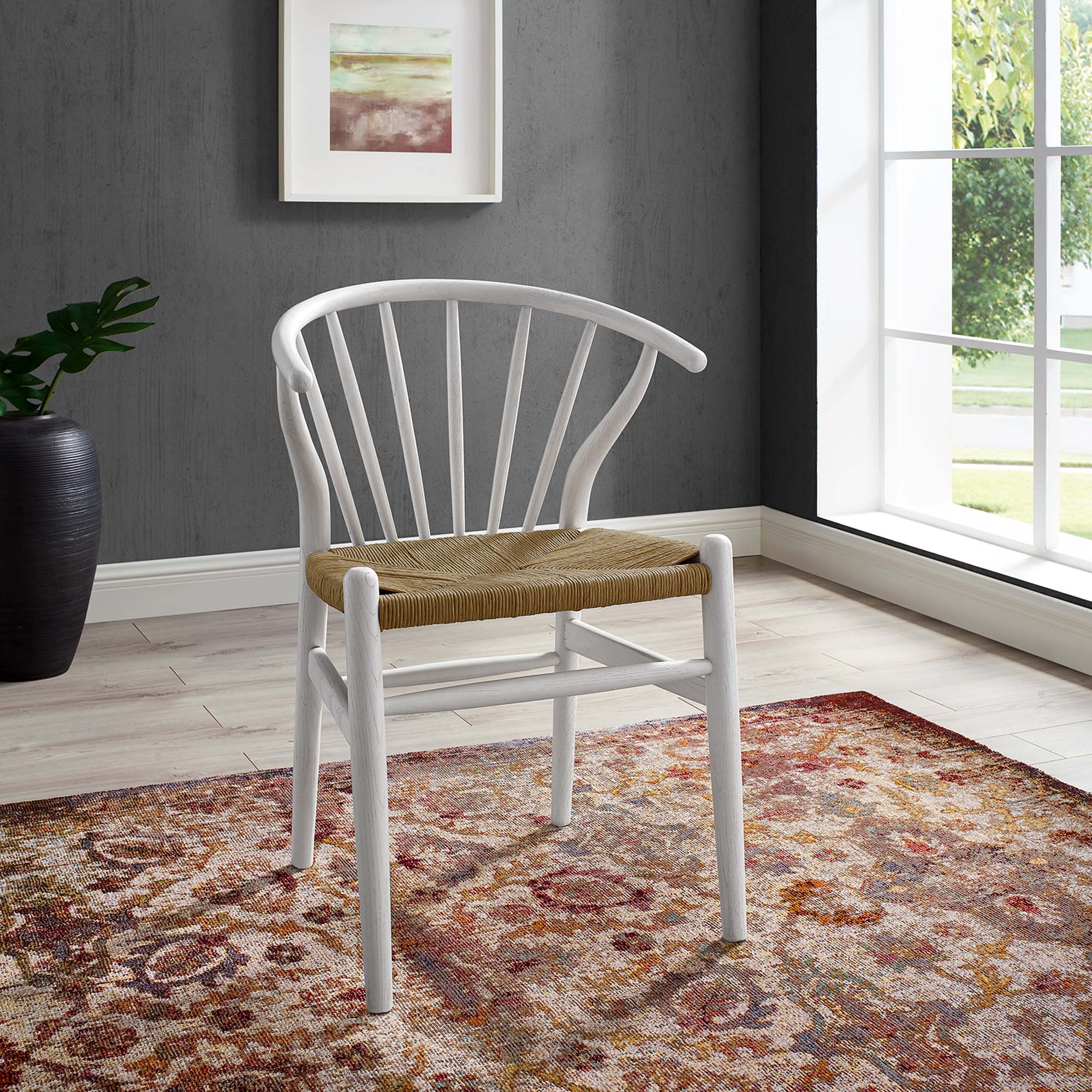 Flourish Spindle Wood Dining Side Chair