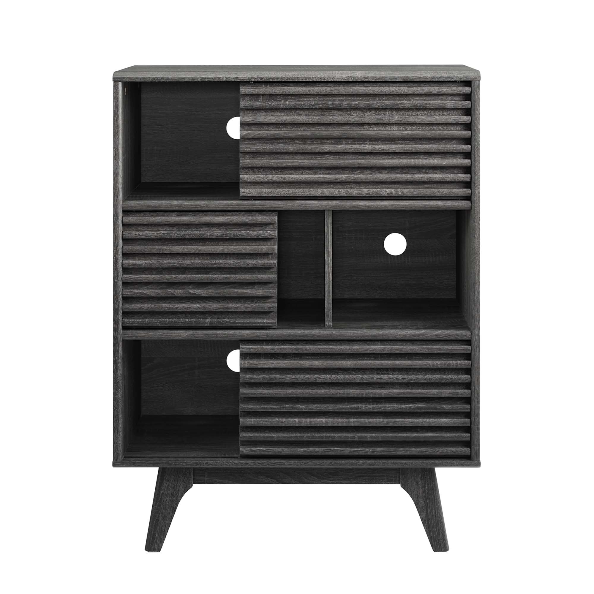 Render Three-Tier Display Storage Cabinet Stand