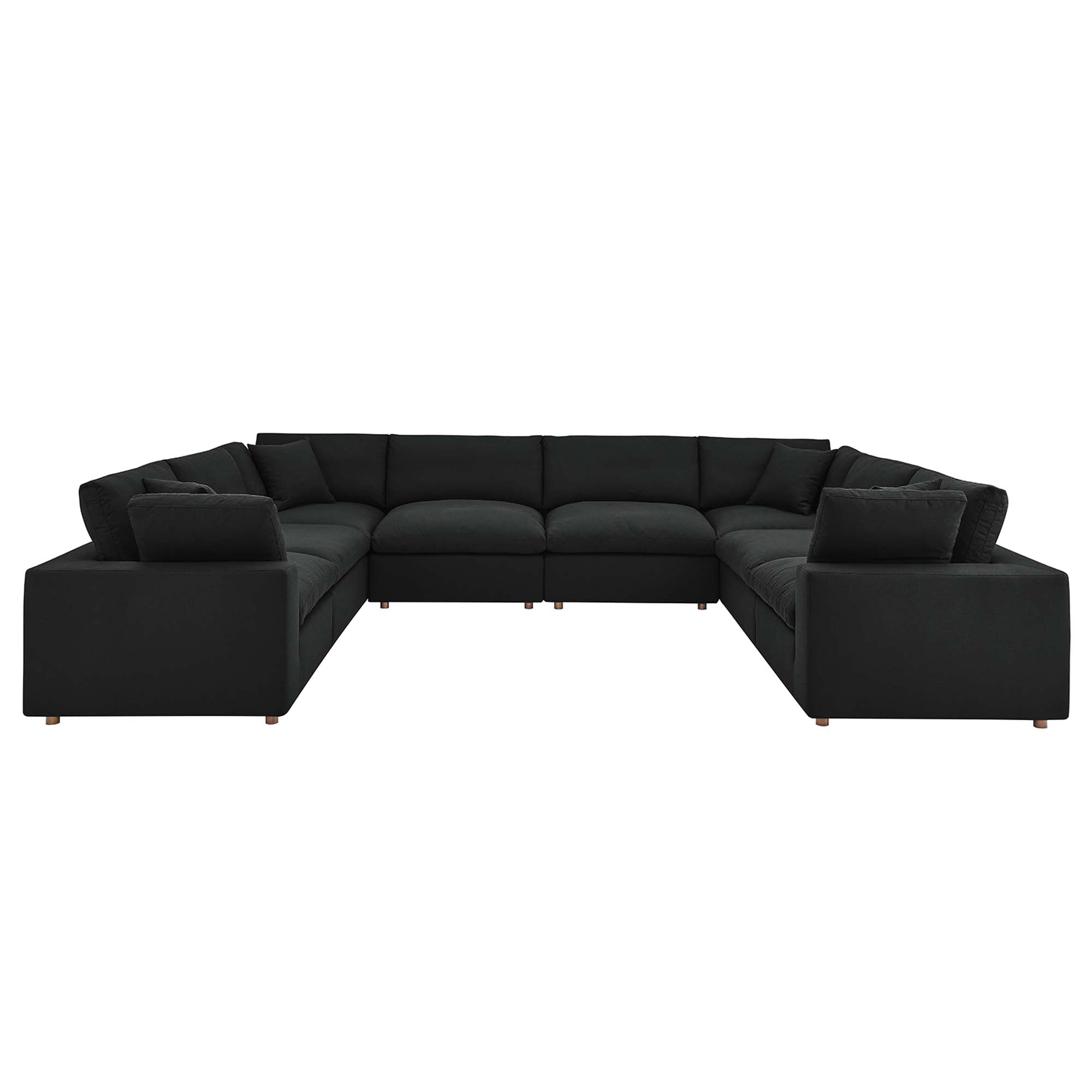 Commix Down Filled Overstuffed 8-Piece Sectional Sofa