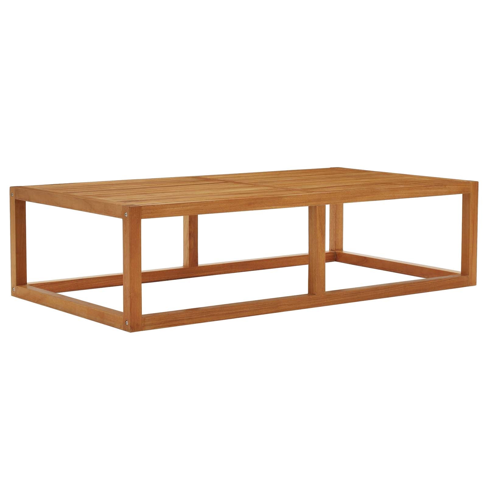 Newbury Outdoor Patio Premium Grade A Teak Wood Coffee Table