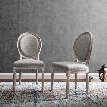 Emanate Dining Side Chair Upholstered Fabric Set of 2