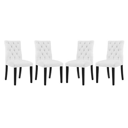Duchess Dining Chair Vinyl Set of 4