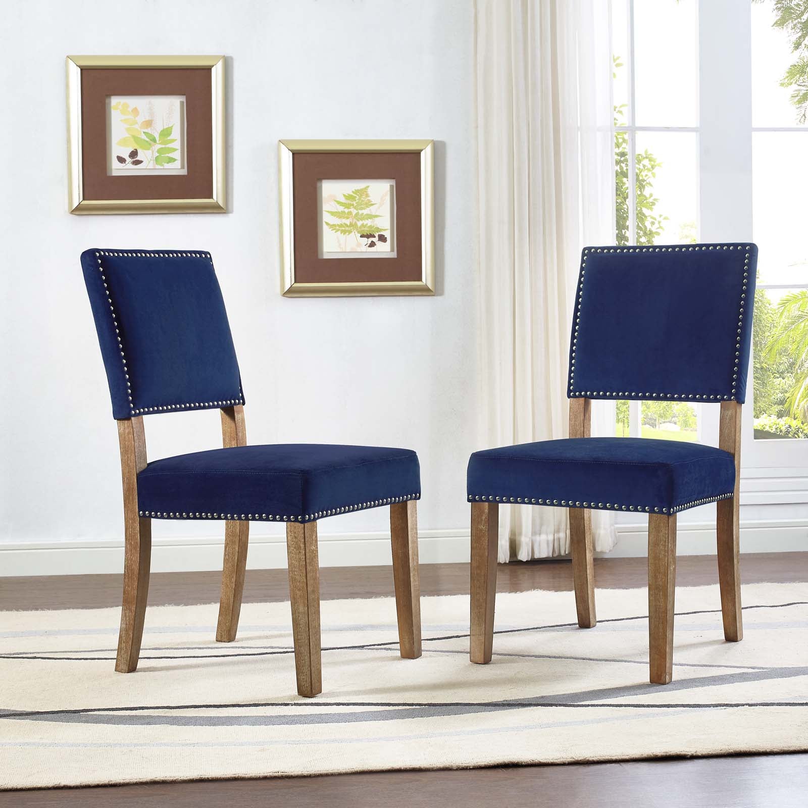 Oblige Dining Chair Wood Set of 2