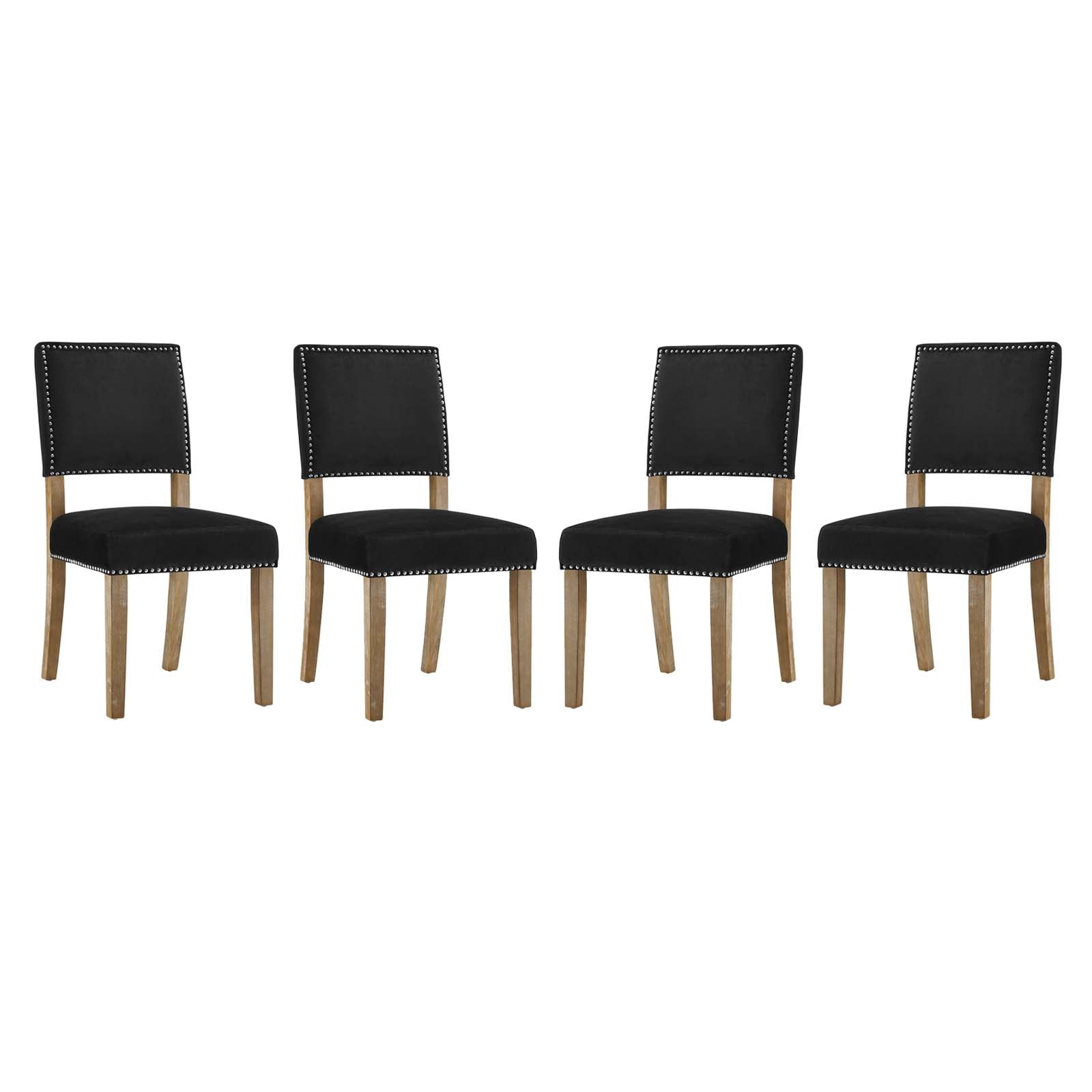 Oblige Dining Chair Wood Set of 4