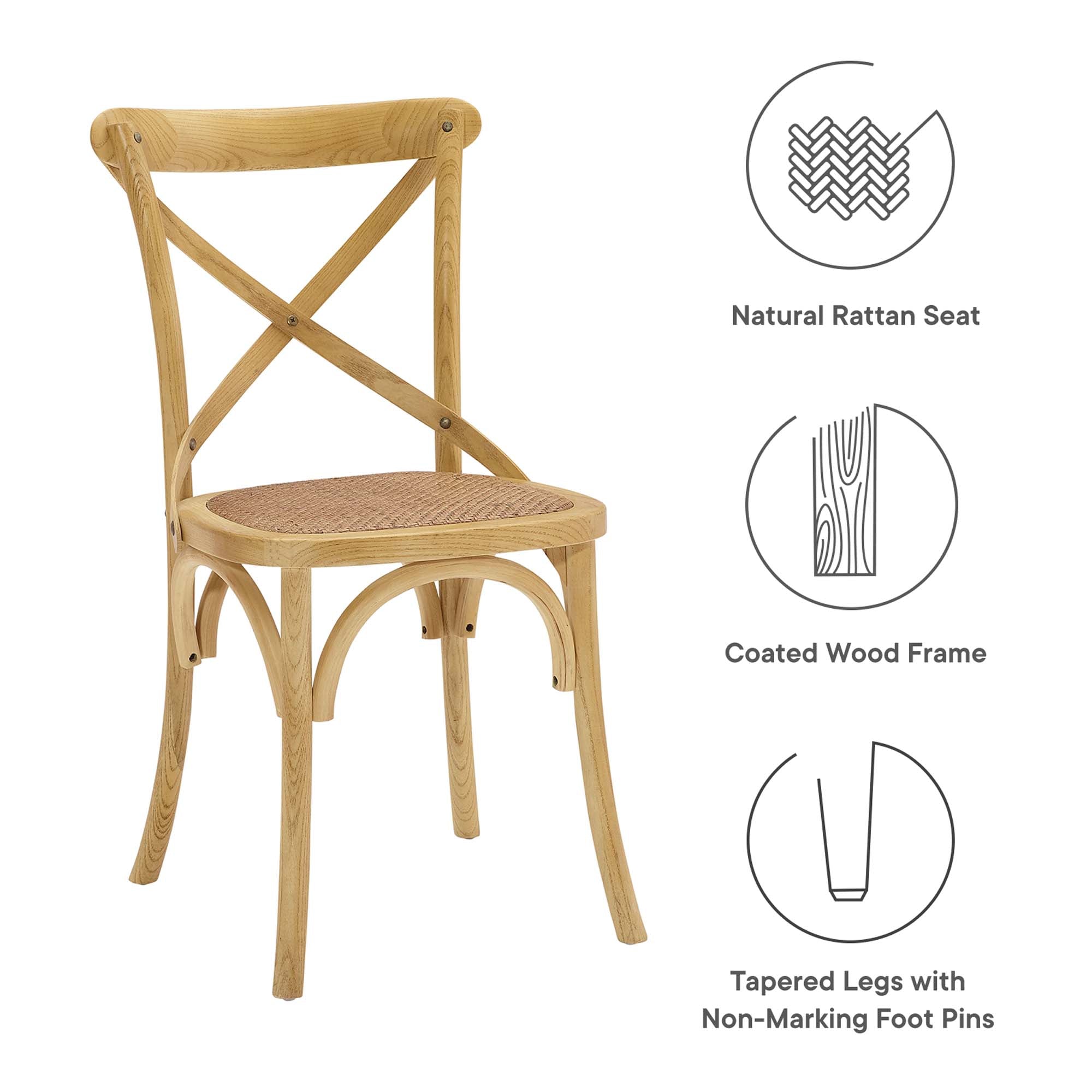 Gear Dining Side Chair Set of 4