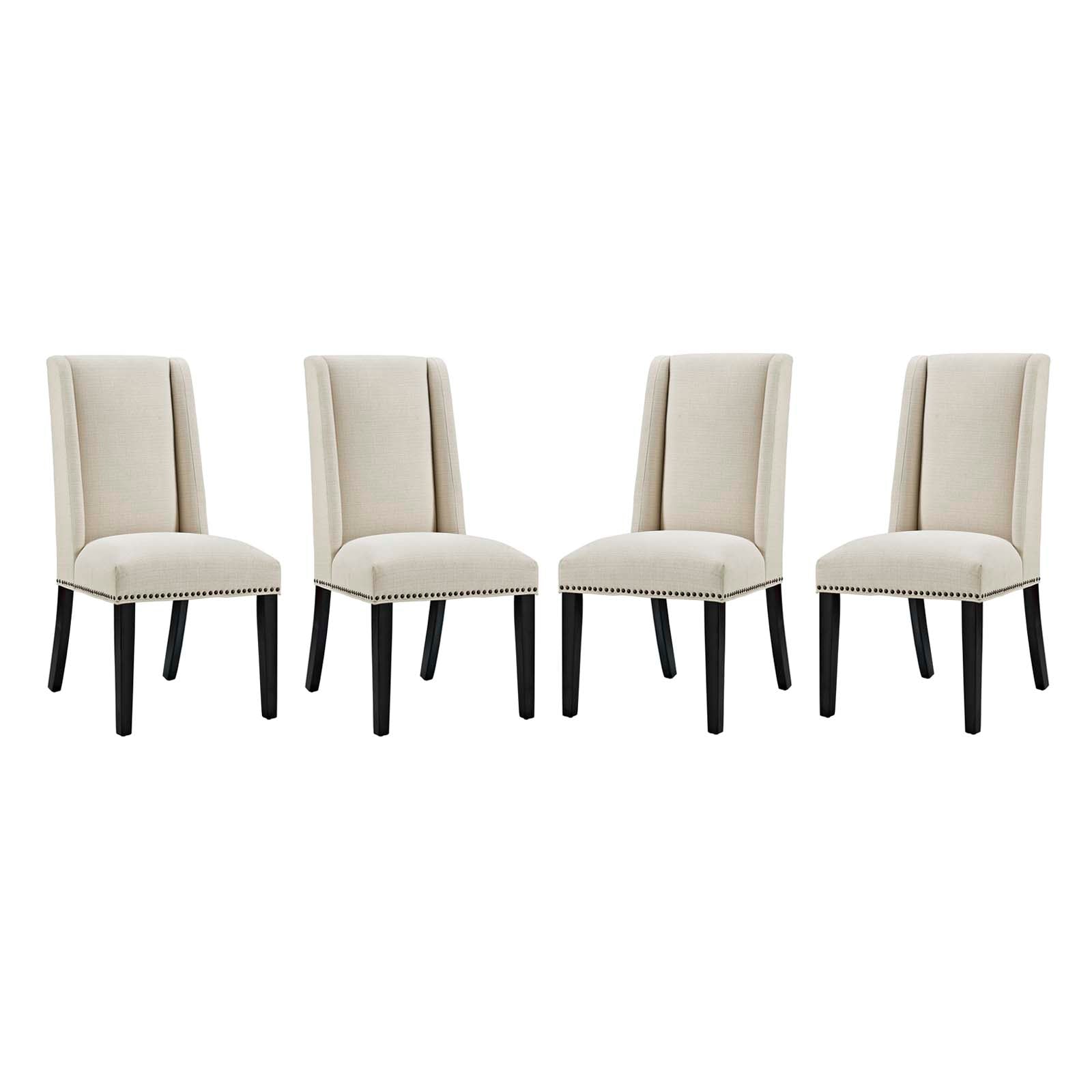 Baron Dining Chair Fabric Set of 4