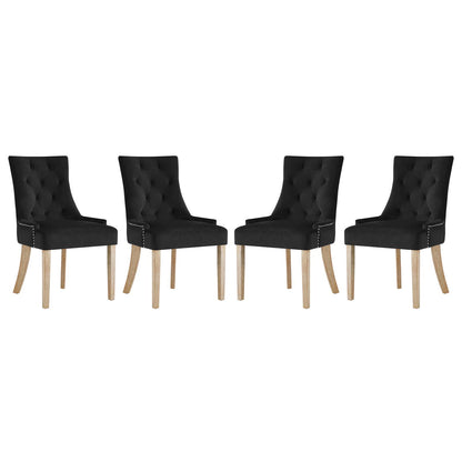 Pose Dining Chair Performance Velvet Set of 4