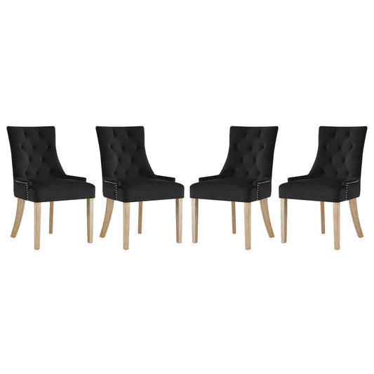 Pose Dining Chair Performance Velvet Set of 4