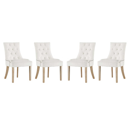 Pose Dining Chair Performance Velvet Set of 4