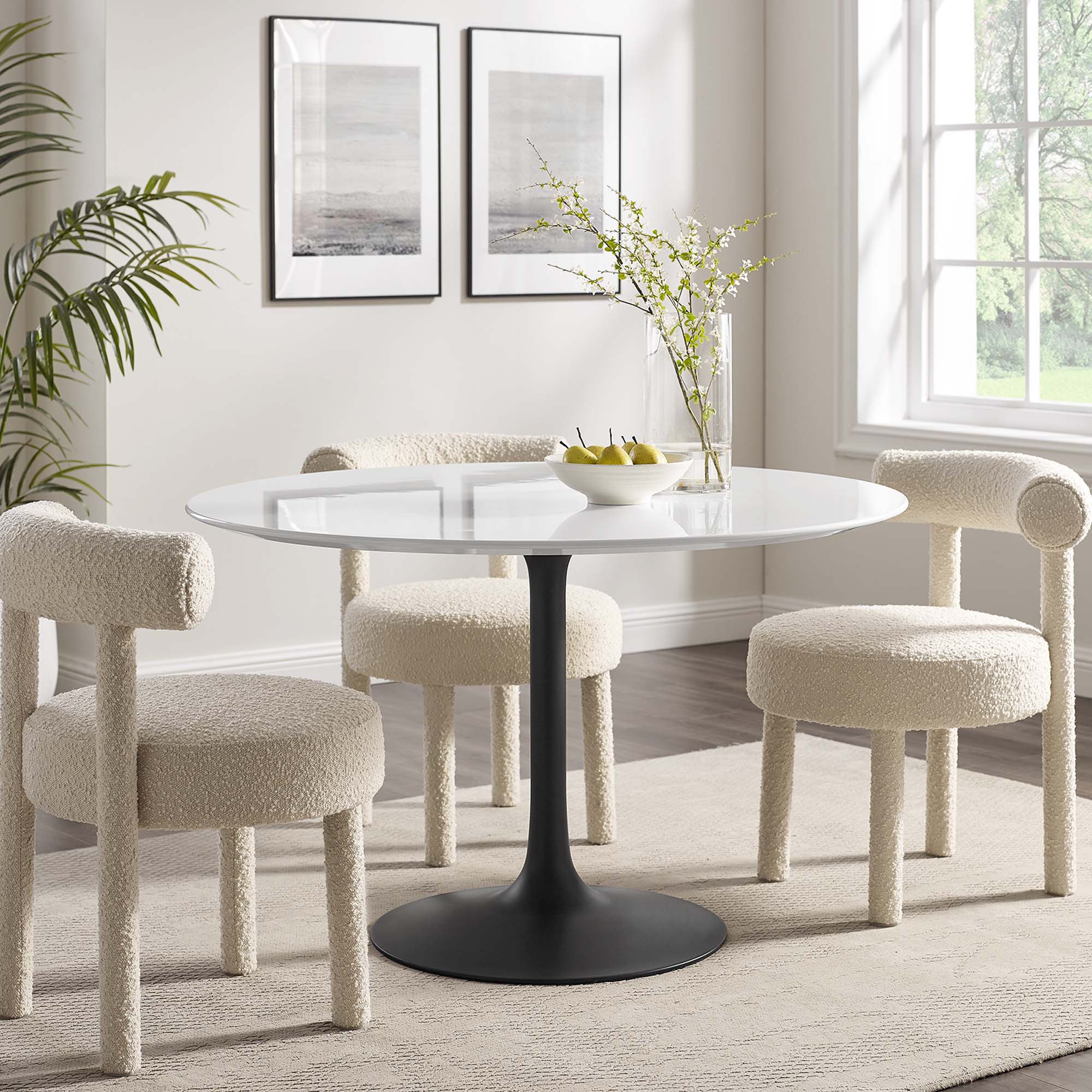 Lippa 48" Round Dining Table