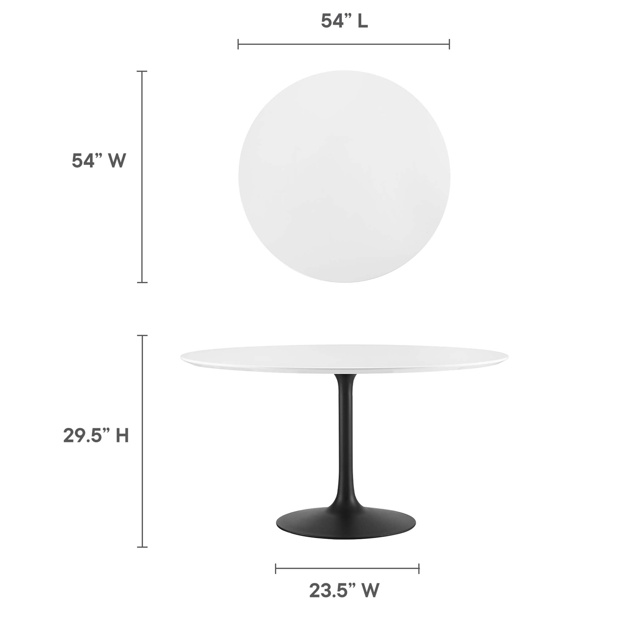 Lippa 54" Round Dining Table