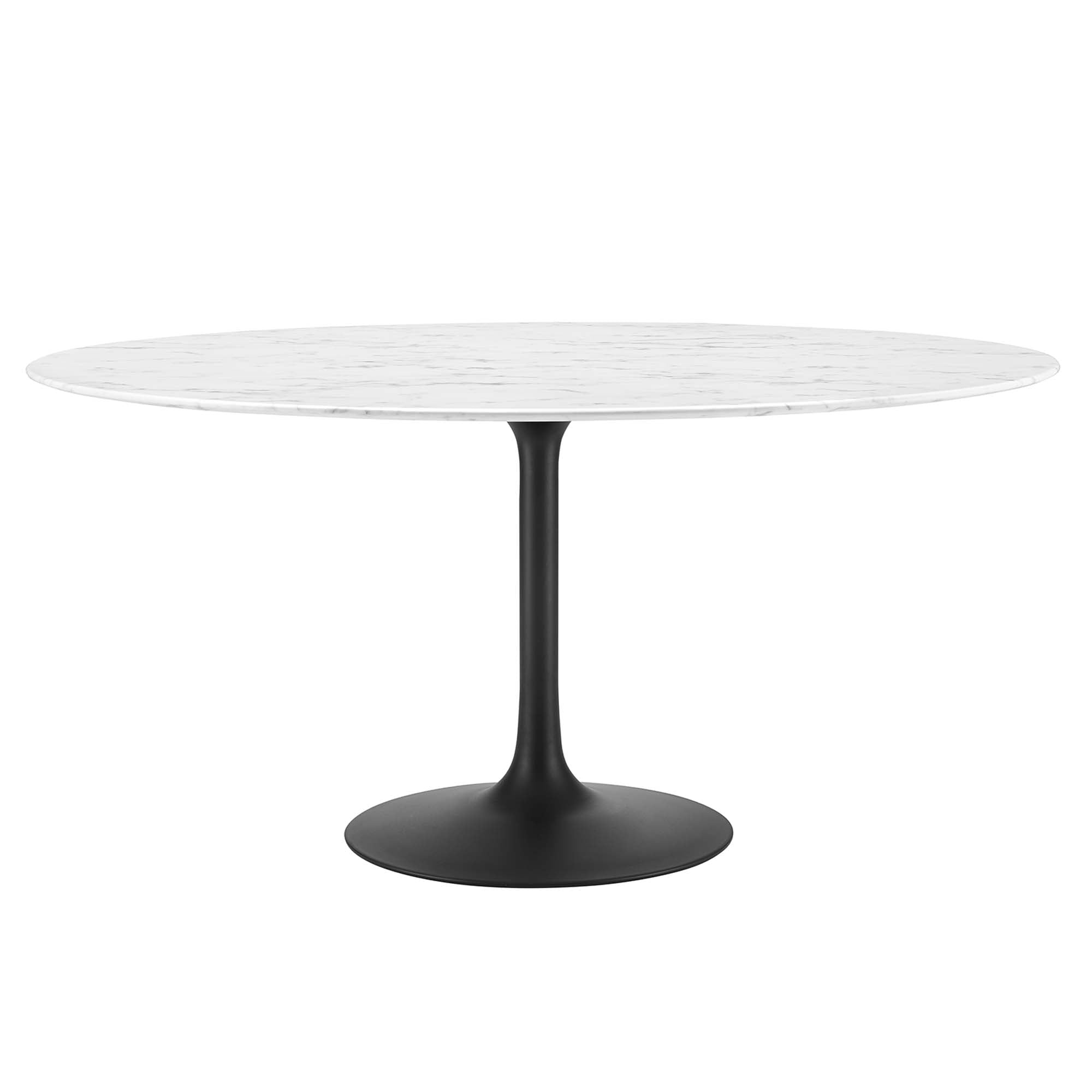 Lippa 60" Round Artificial Marble Dining Table