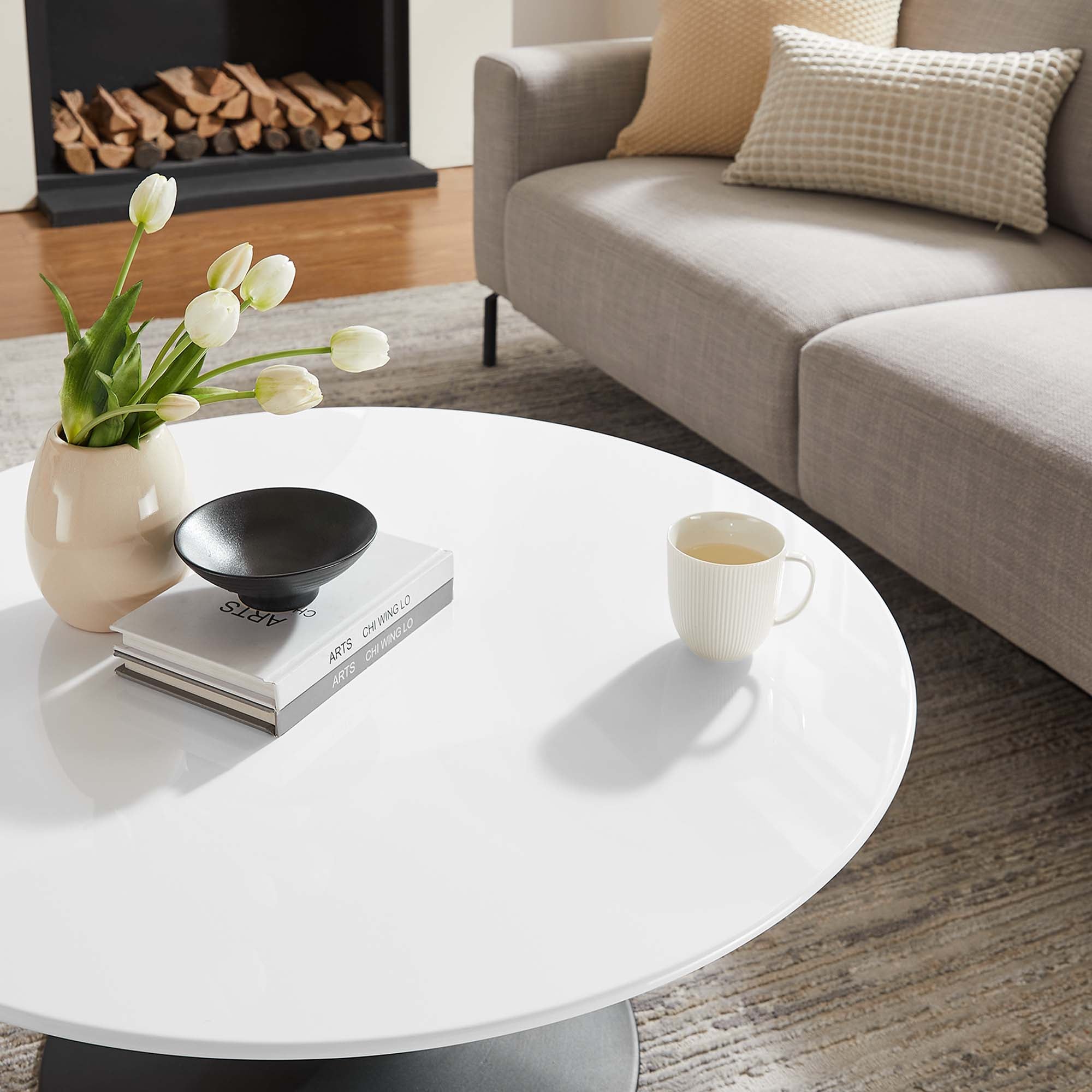 Lippa 36" Round Coffee Table