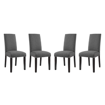 Parcel Dining Side Chair Fabric Set of 4