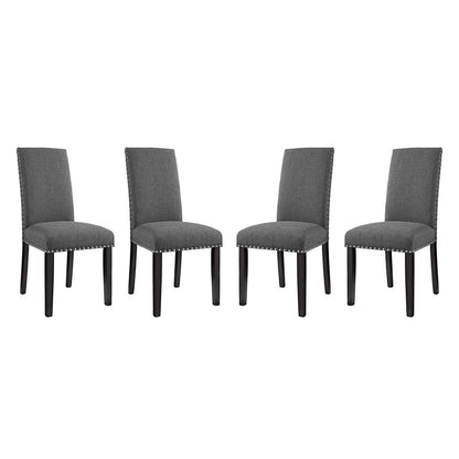 Parcel Dining Side Chair Fabric Set of 4