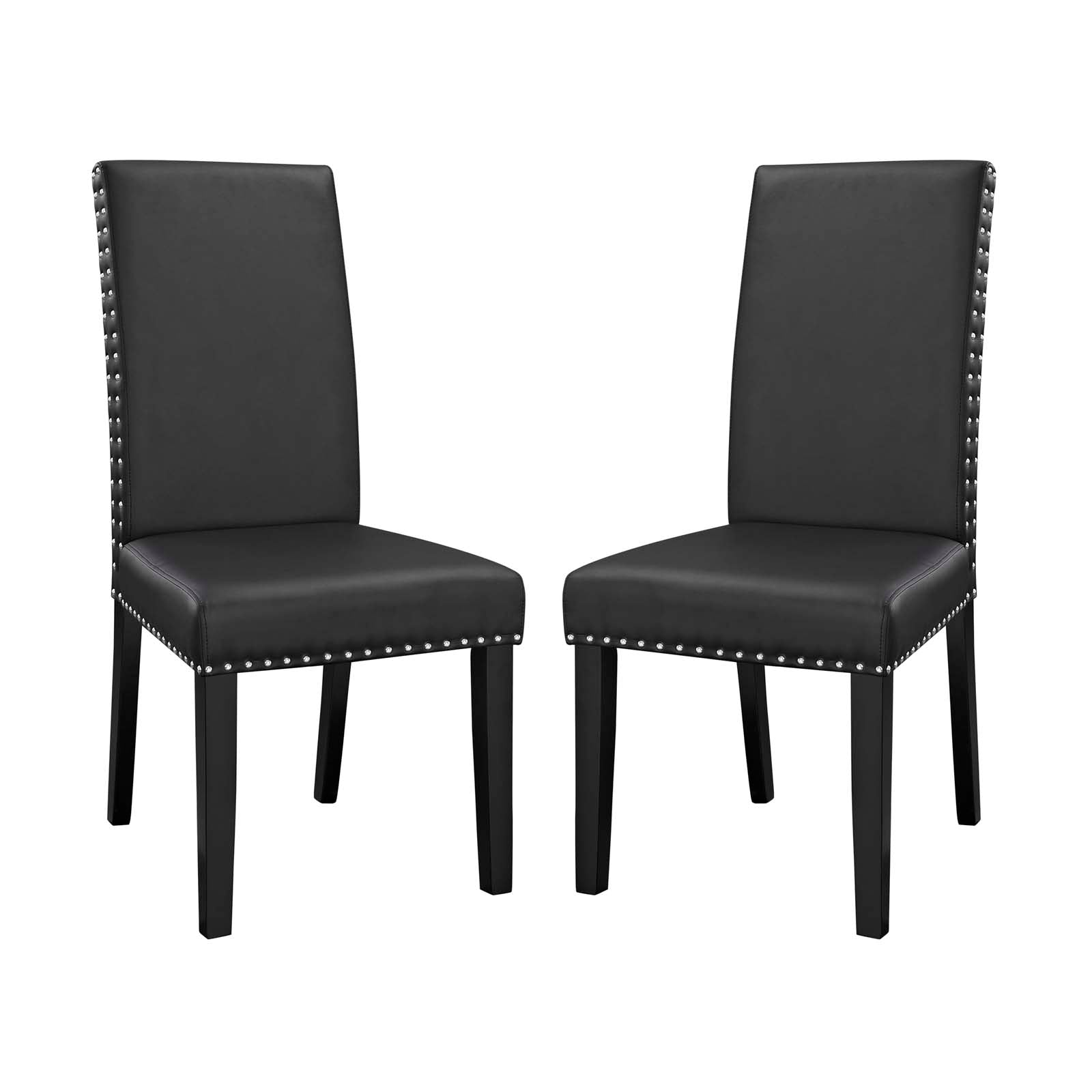 Parcel Dining Side Chair Vinyl Set of 2