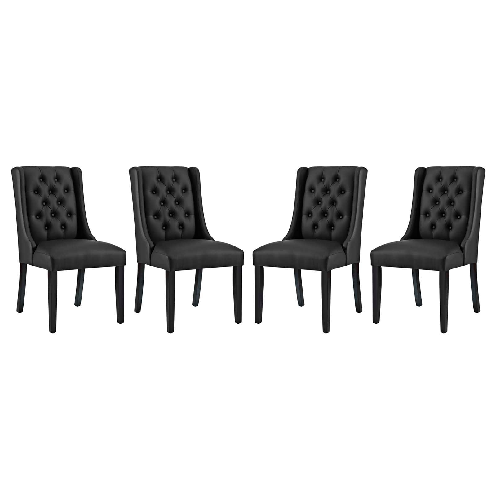 Baronet Dining Chair Vinyl Set of 4