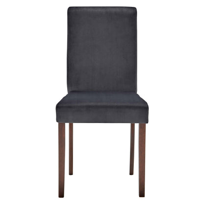 Prosper Upholstered Velvet Dining Side Chair Set of 2
