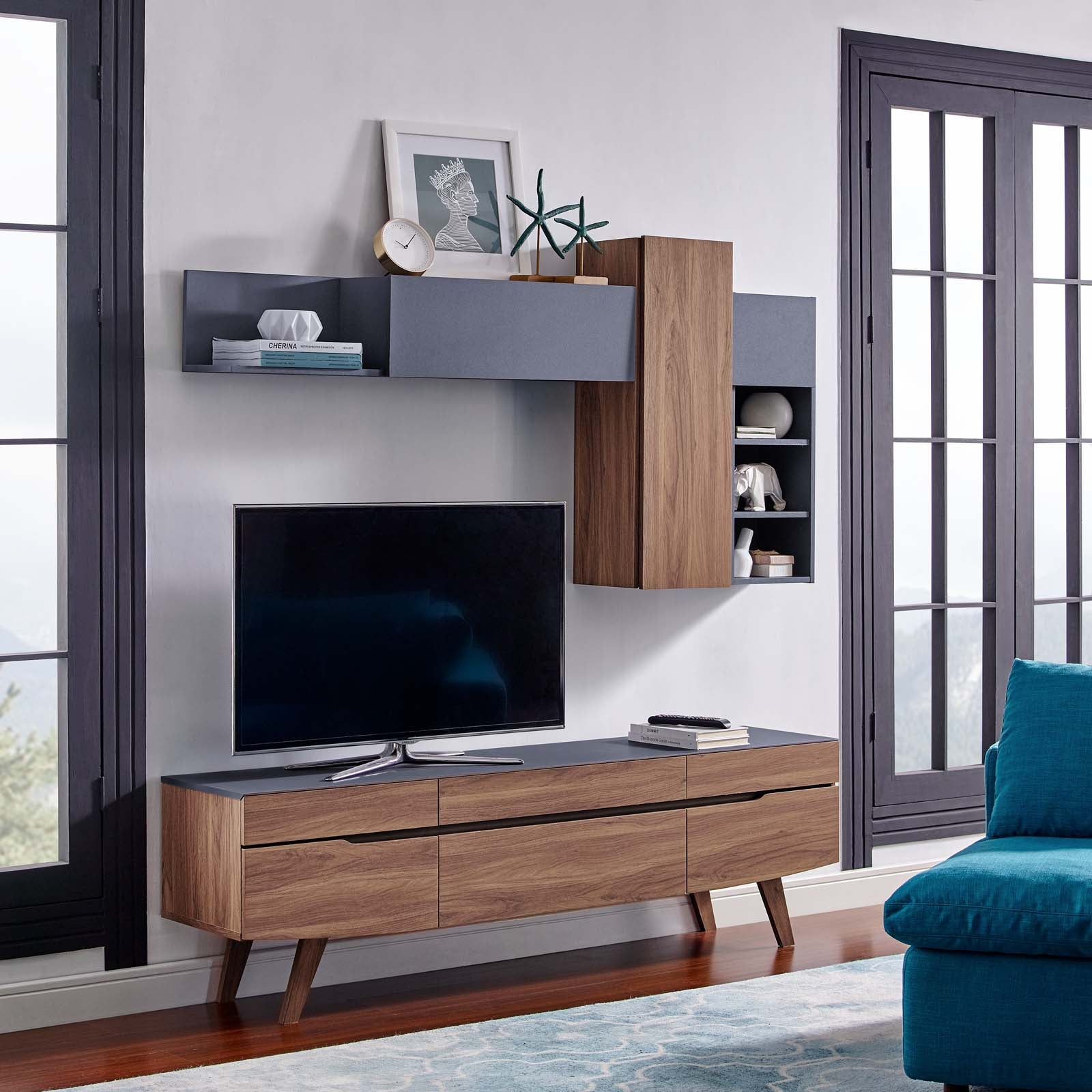 Scope 2 Piece Entertainment Center