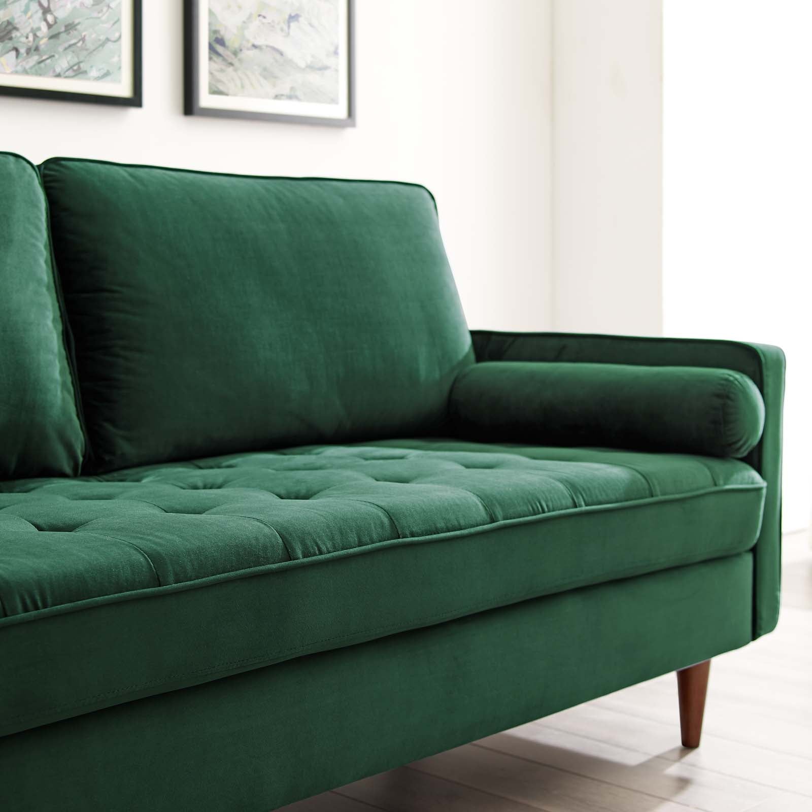 Valour Performance Velvet Sofa