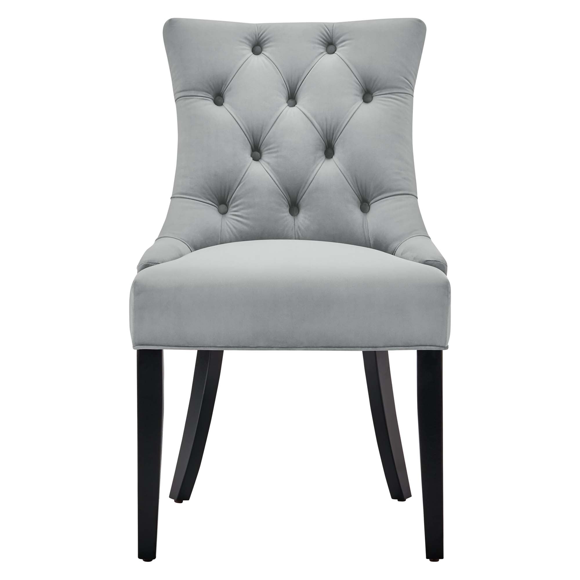 Regent Tufted Performance Velvet Dining Side Chairs - Set of 2